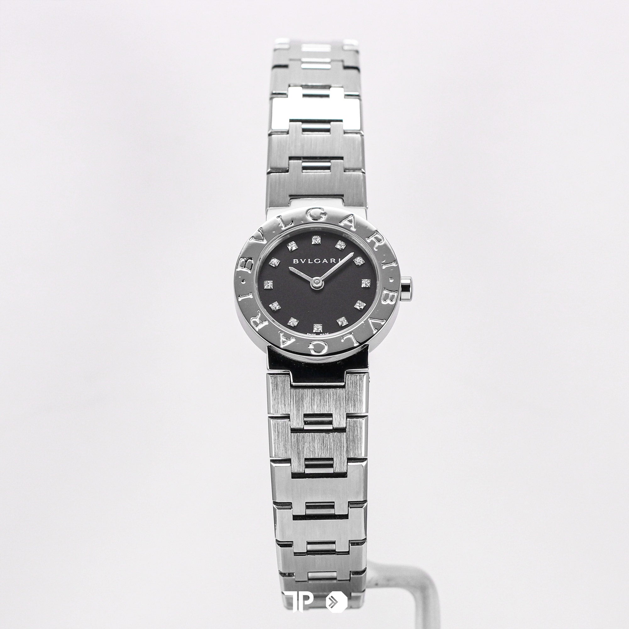 B Zero1 Black Diamond Bracelet 22mm