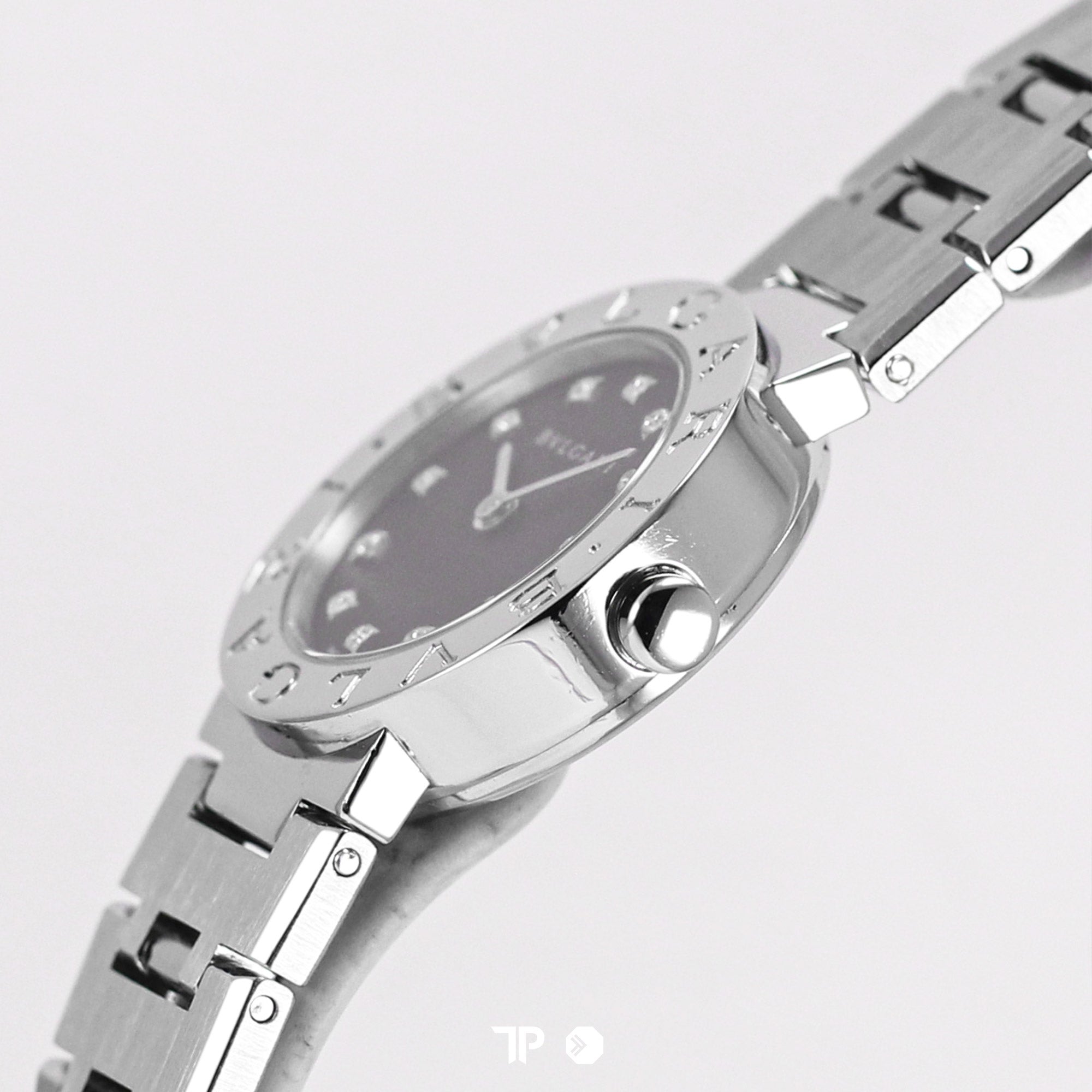 B Zero1 Black Diamond Bracelet 22mm