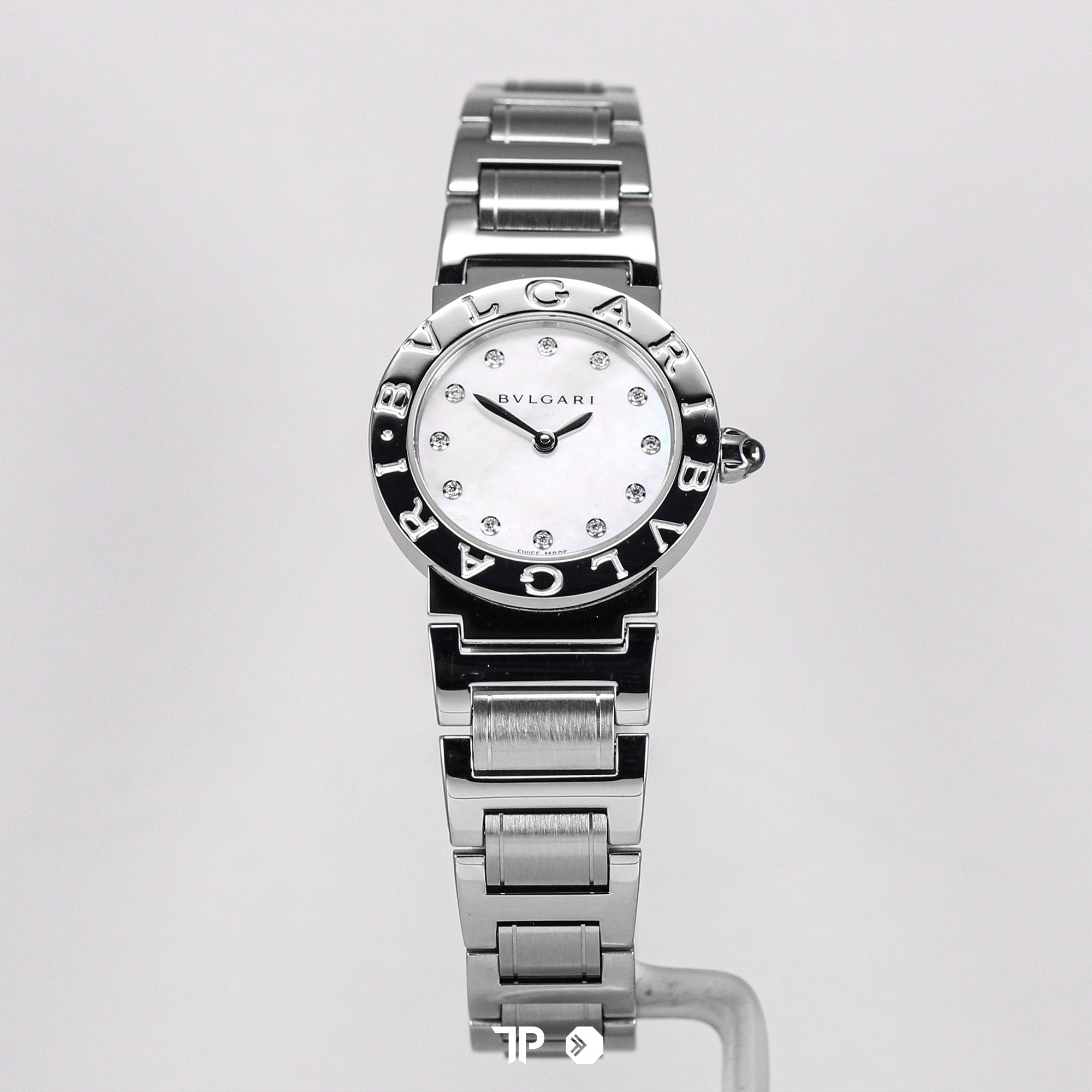B Zero1 MOP White Diamond Bracelet 22mm