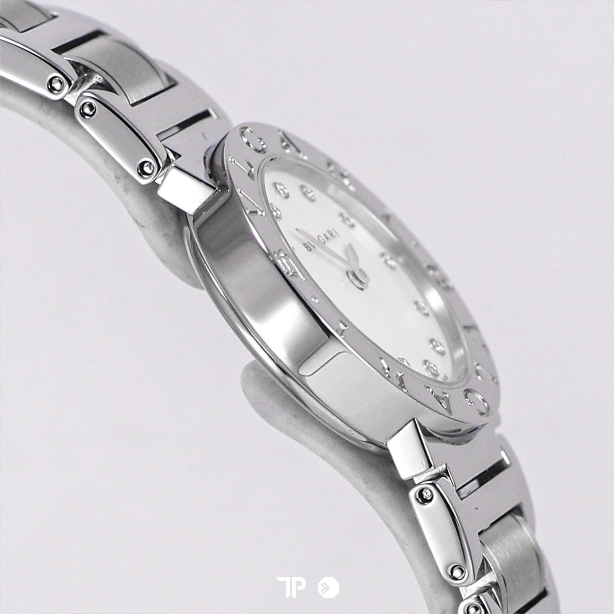 B Zero1 MOP White Diamond Bracelet 22mm