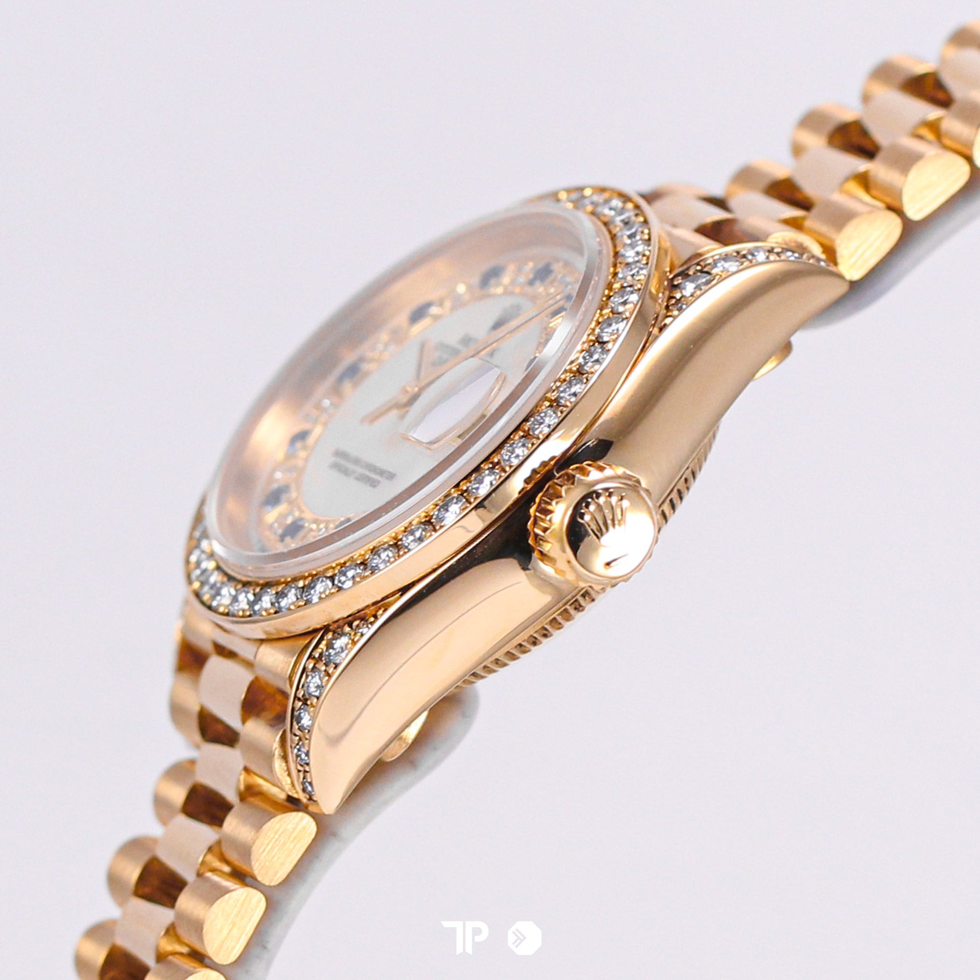 Datejust Lady 26 All Gold Full Factory Diamond (1996)
