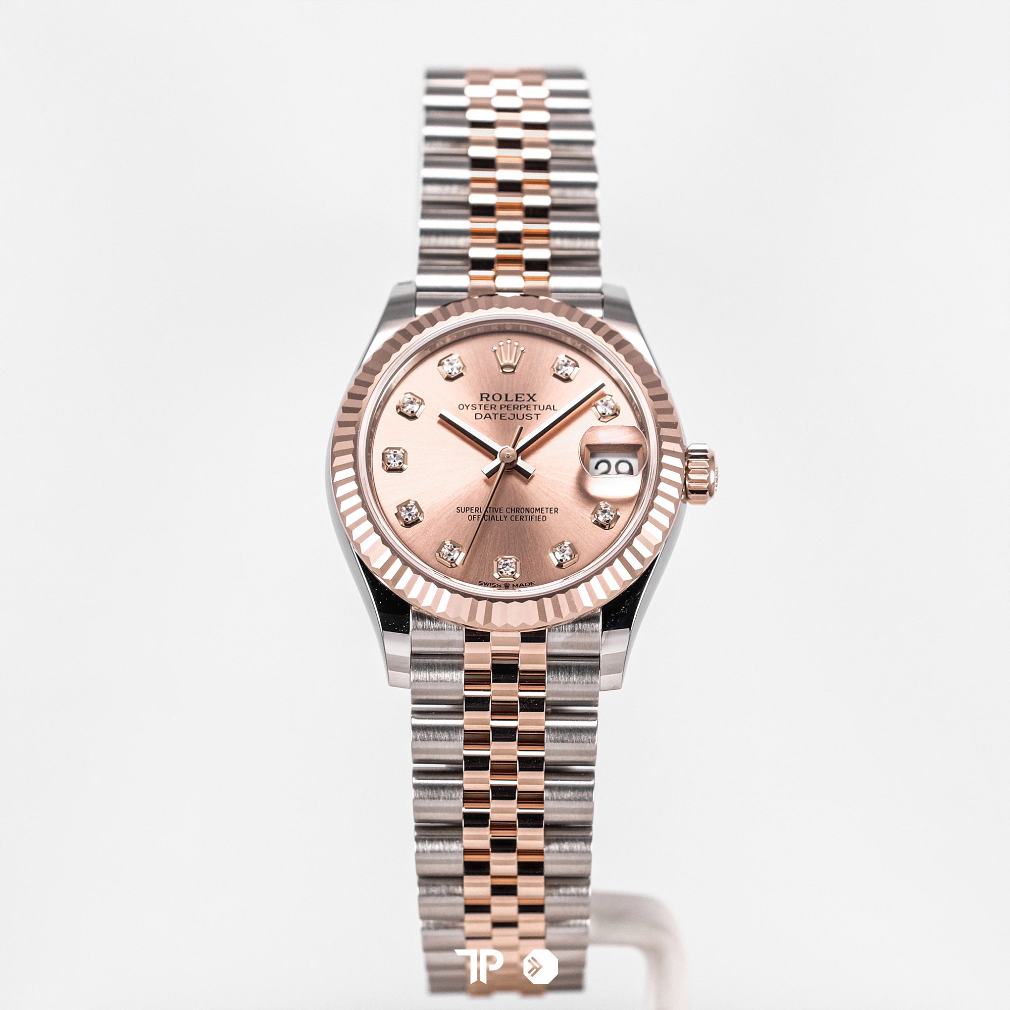 Datejust 31 Pink Diamond Two Tone Rose Gold Jubilee NEW(2024)