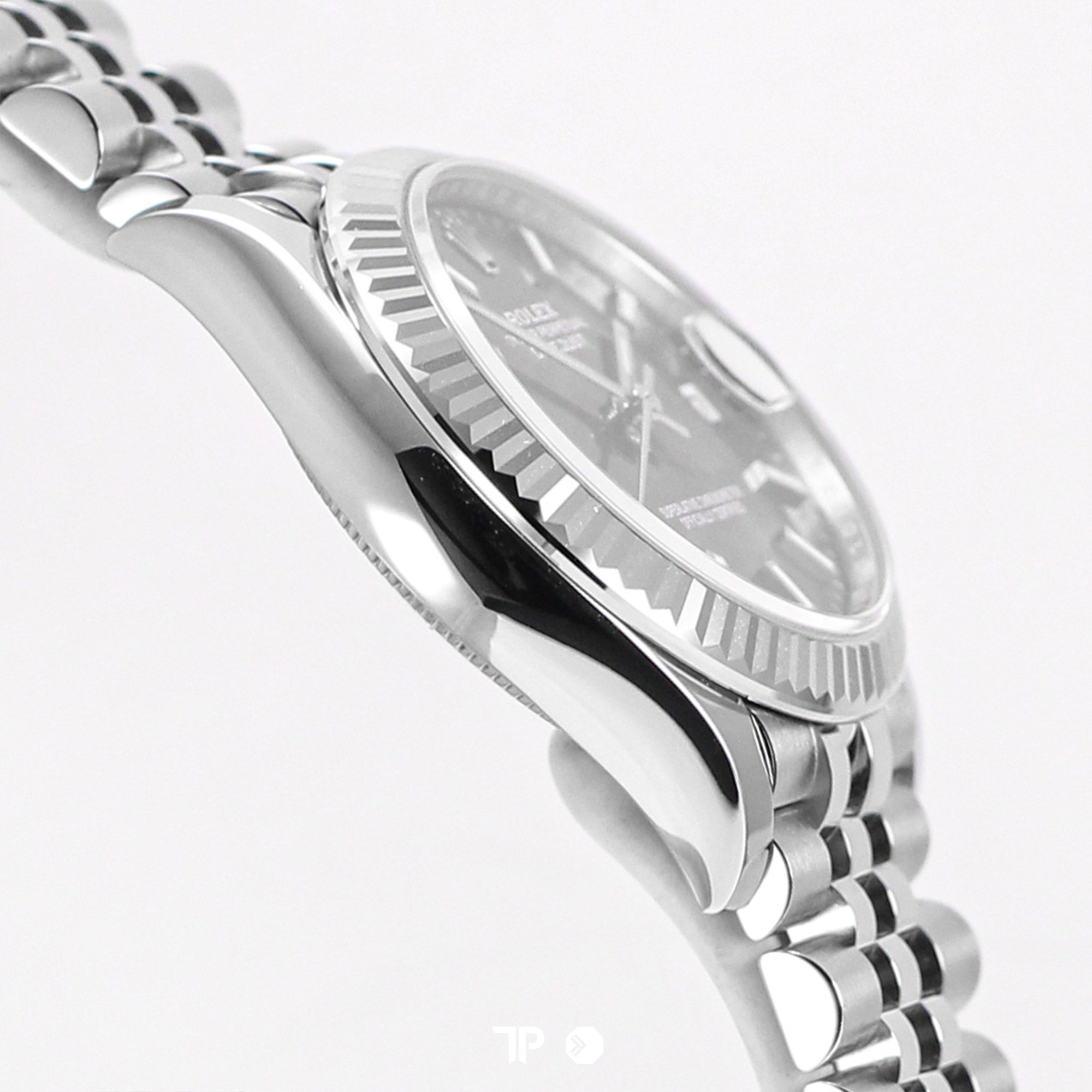 Datejust 31 Dark Grey Stick Index White Gold Fluted Bezel Jubilee (NEW 2024)