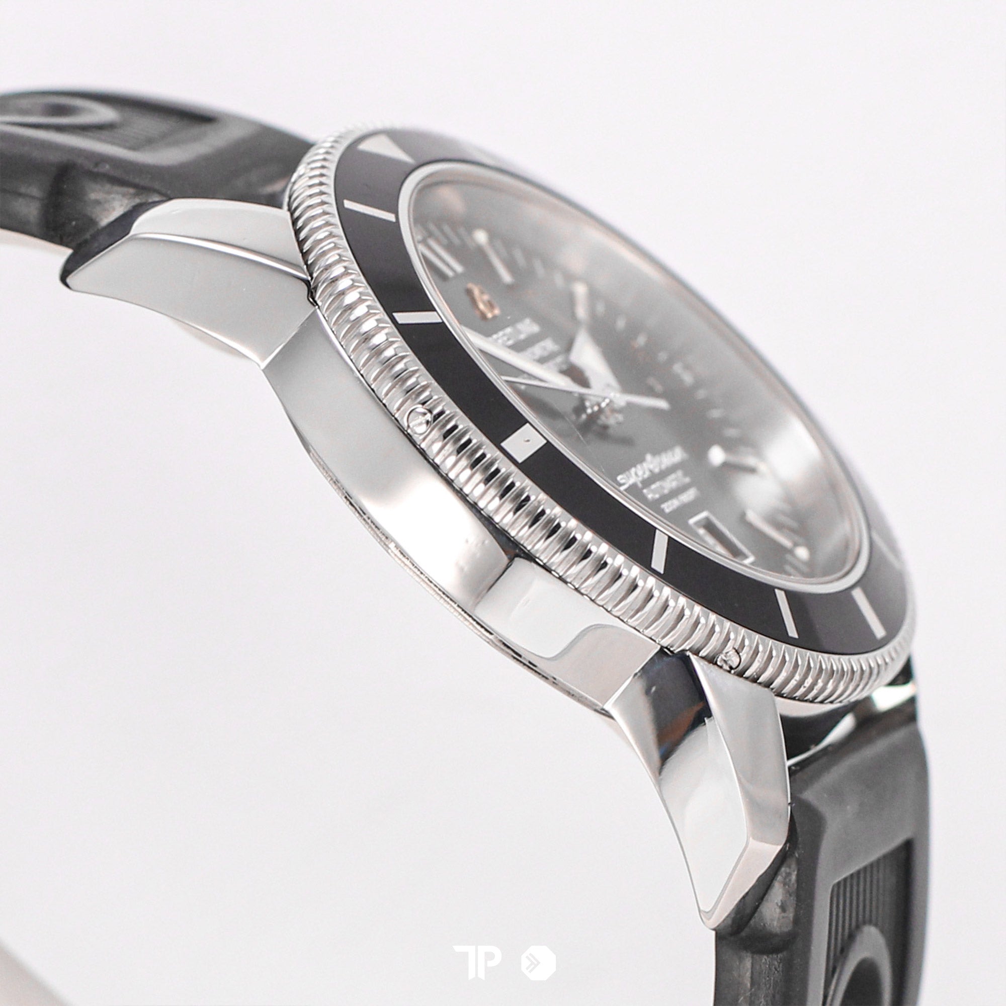 Superocean Heritage 46mm Black Rubber