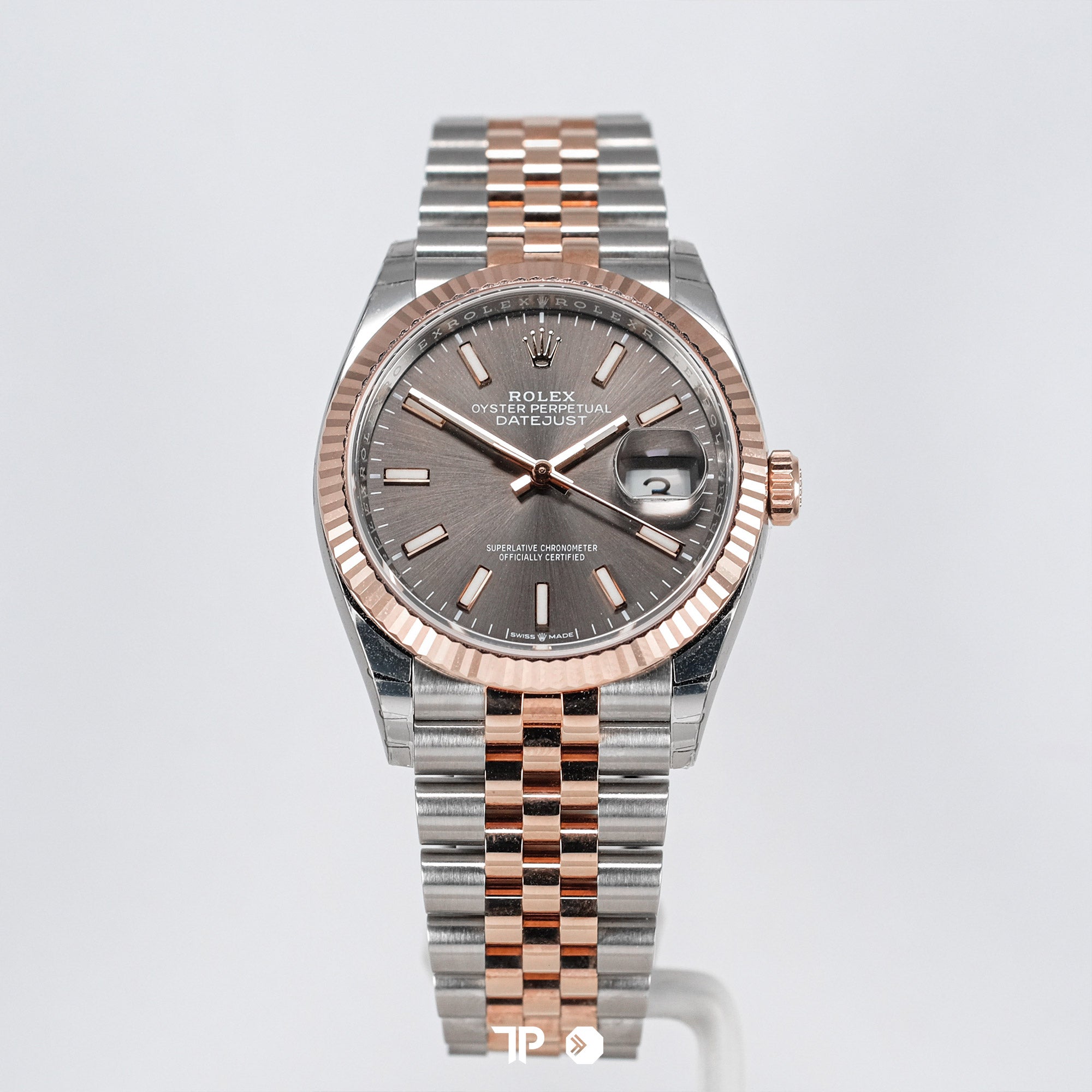 Datejust 36mm Two Tone Grey Dial Jubilee (2021)
