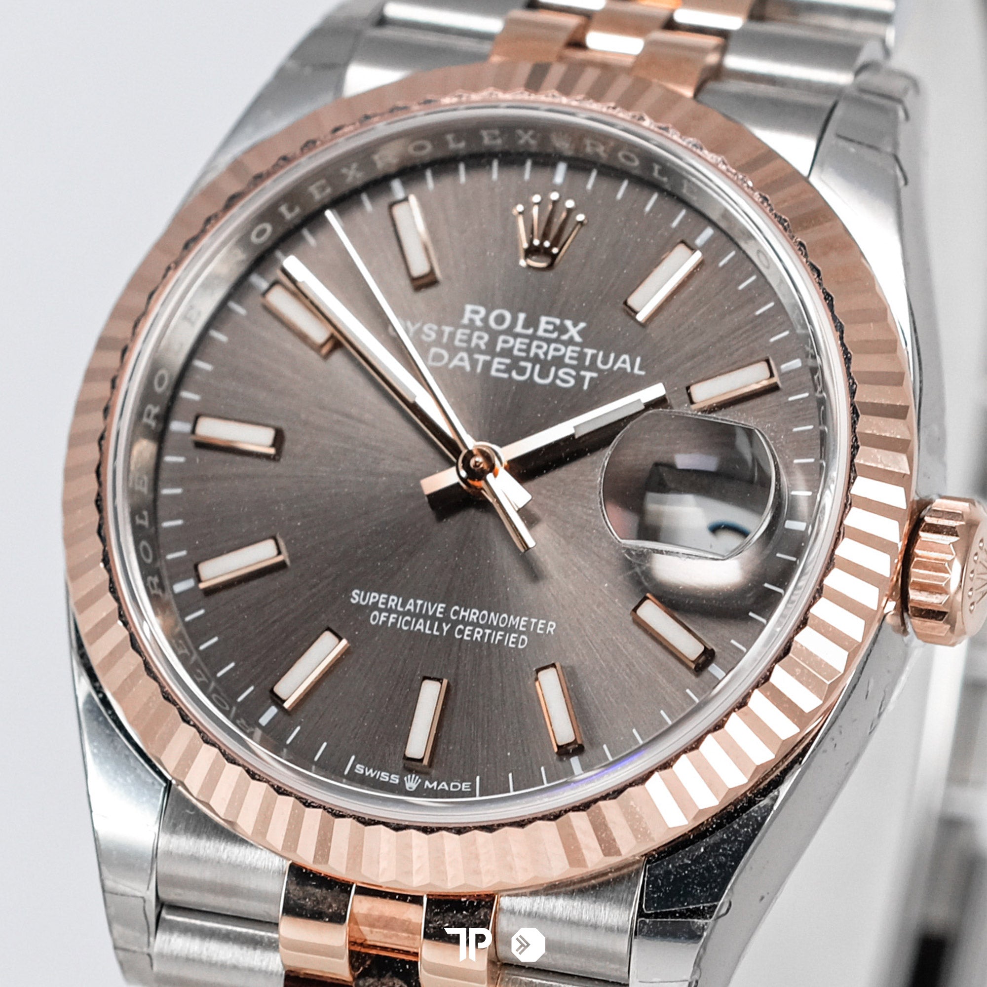Datejust 36mm Two Tone Grey Dial Jubilee (2021)