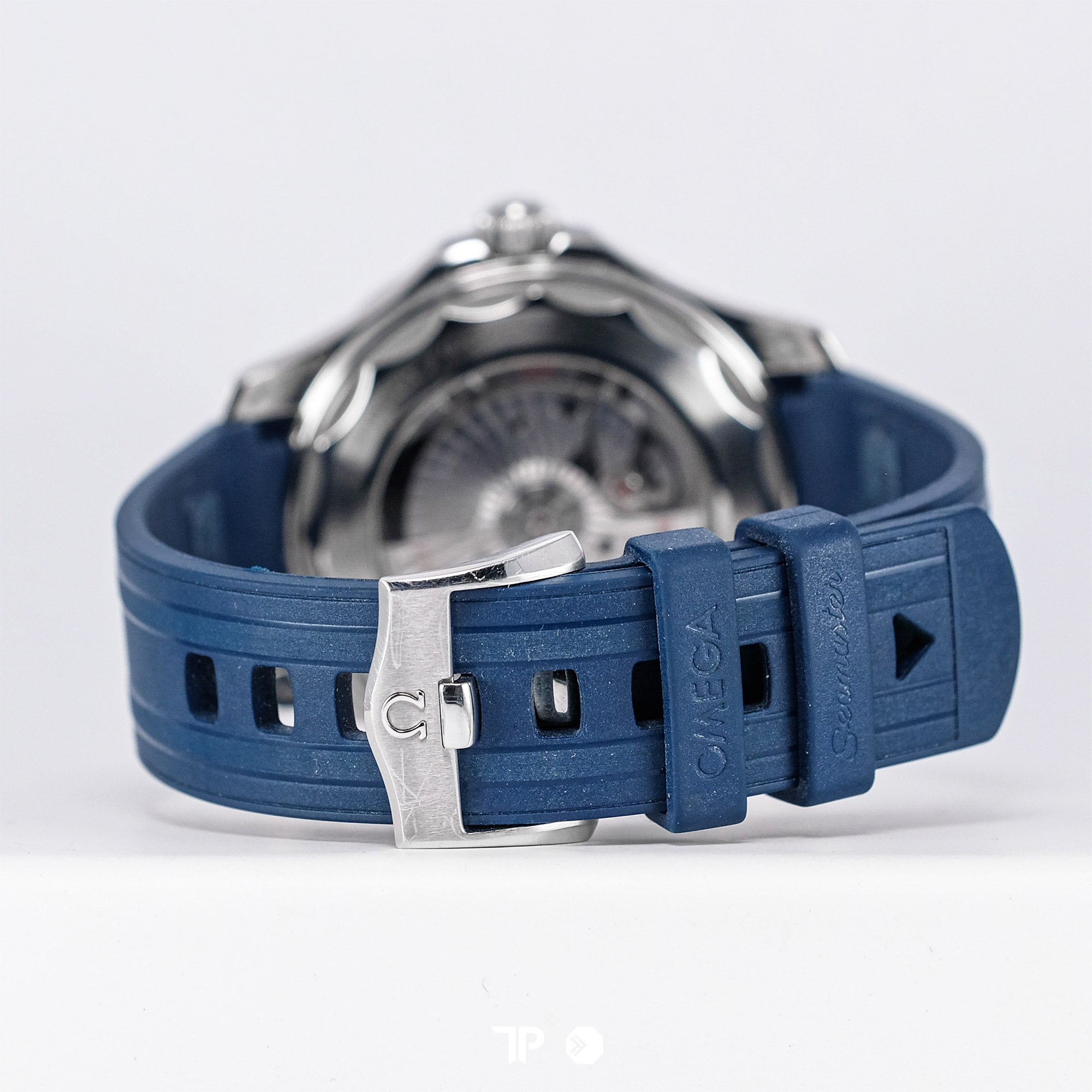 Seamaster Diver Blue Wave Dial Rubber Strap (2024)
