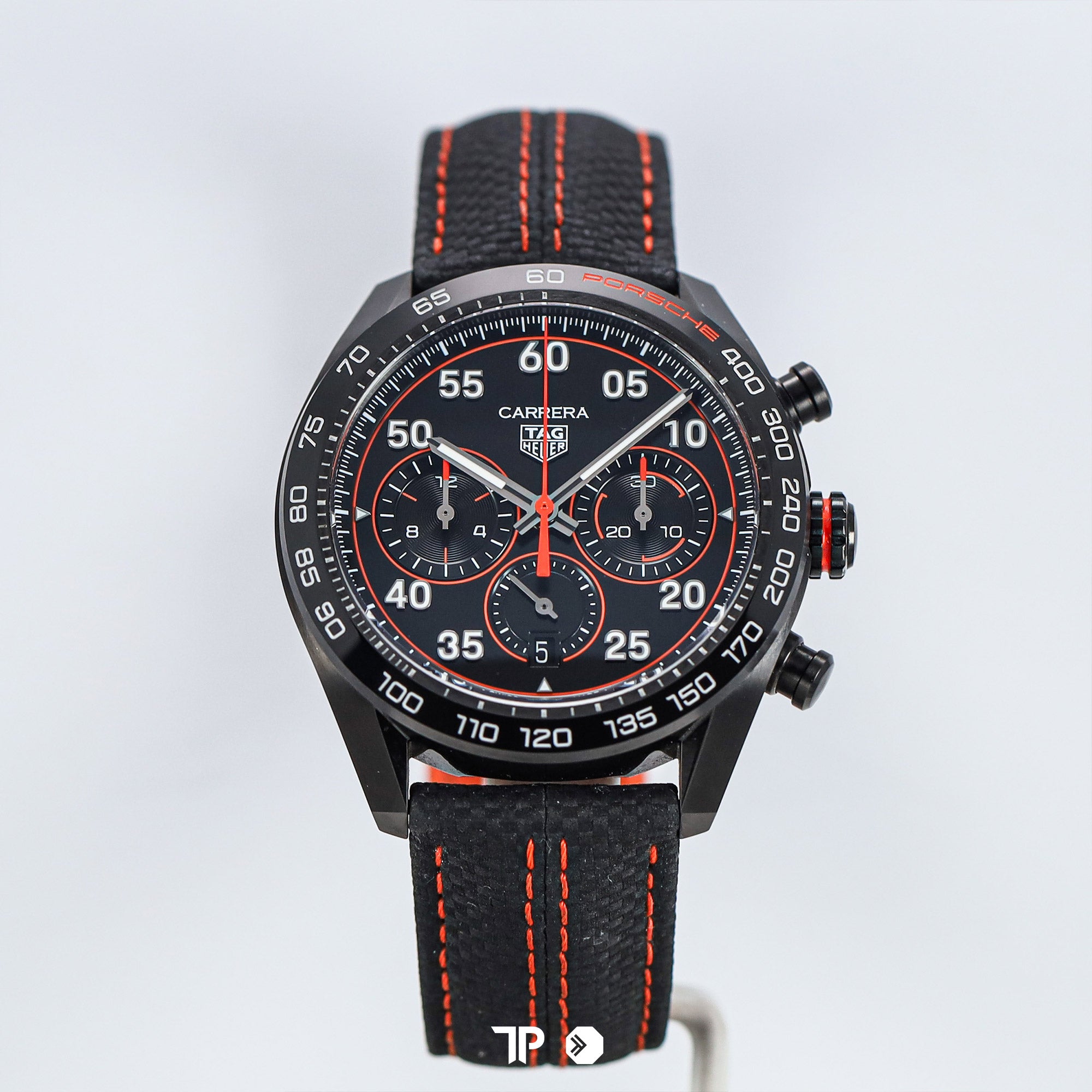 Carrera Porsche Chronograph Edition Black & Red 44mm (2023)