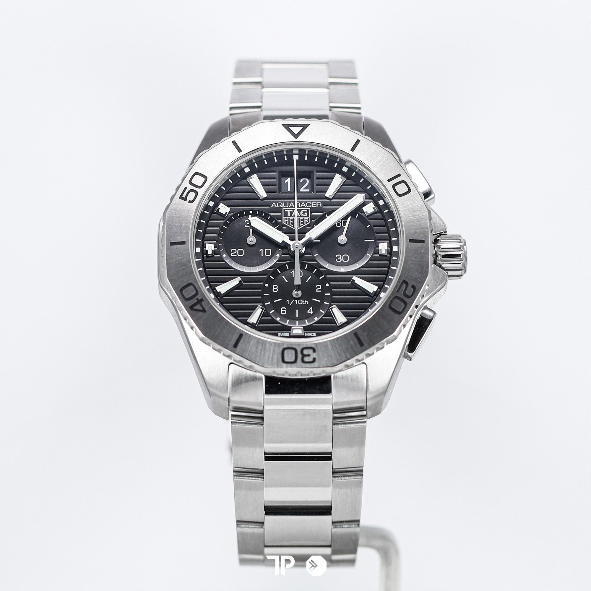 Aquaracer Chronograph Quartz Black Dial 40mm NEW(2024)