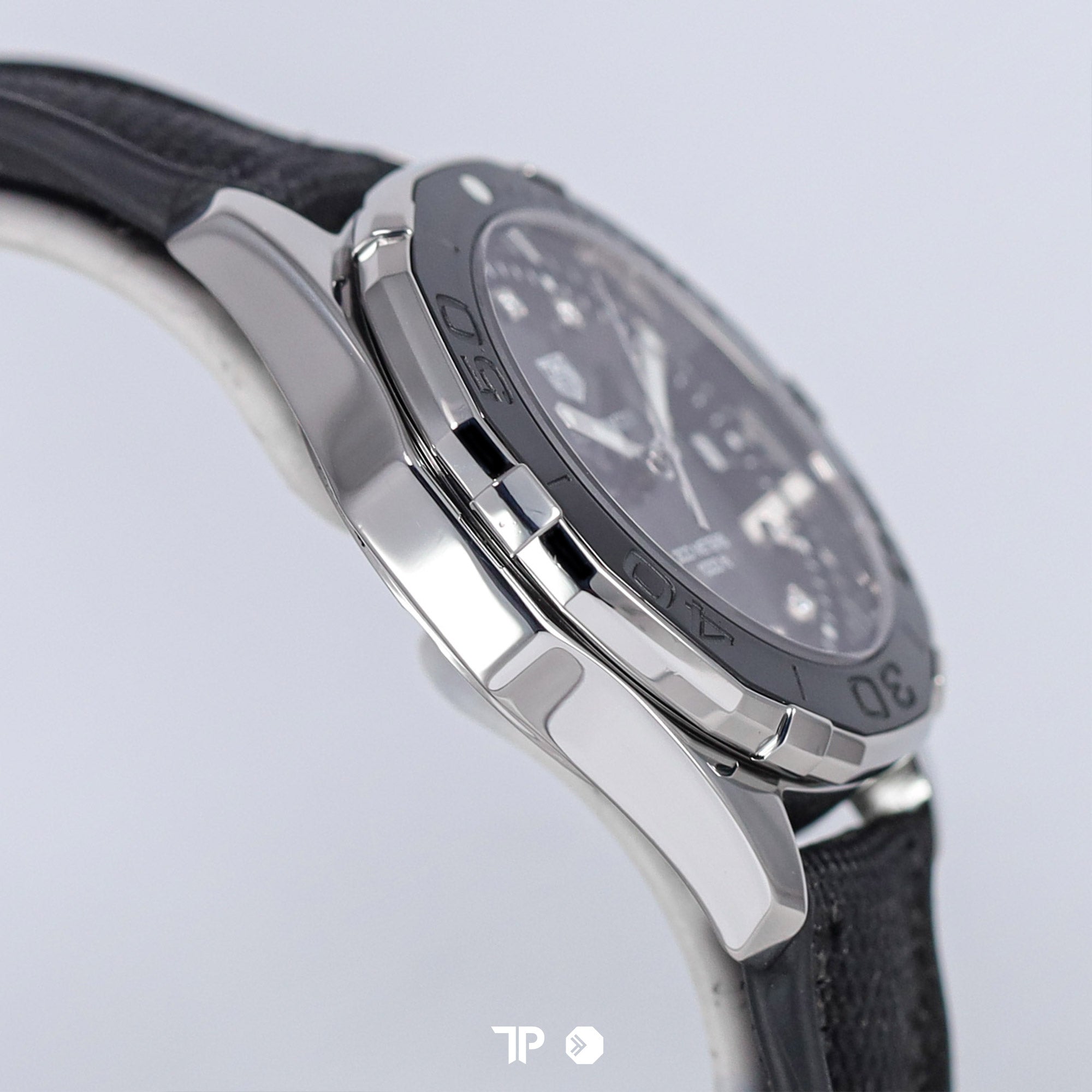 Aquaracer Quartz Lady Black Pearl Diamond 35mm