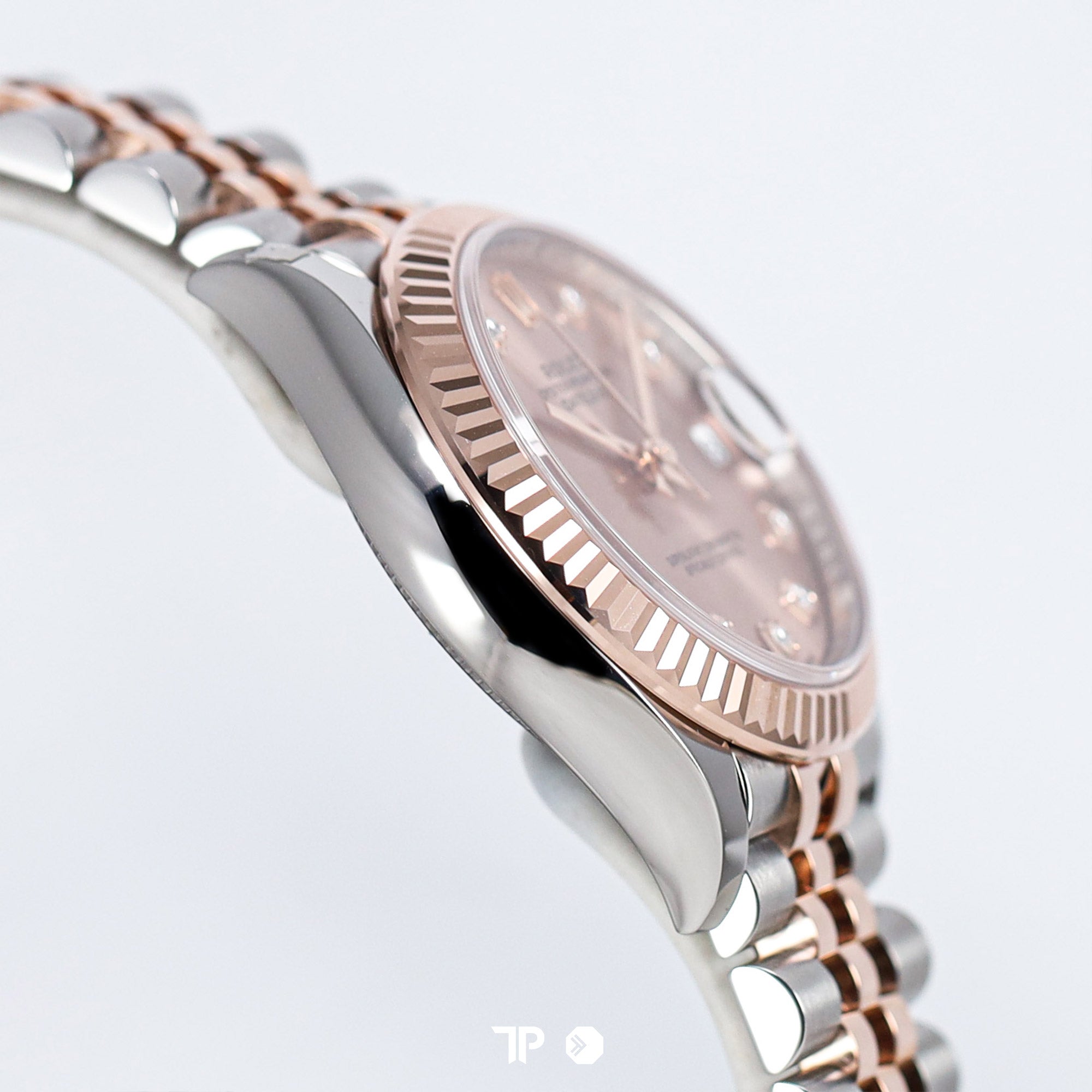 Datejust 31 Twotone Rosegold Pink Diamond Dial NEW (2024)