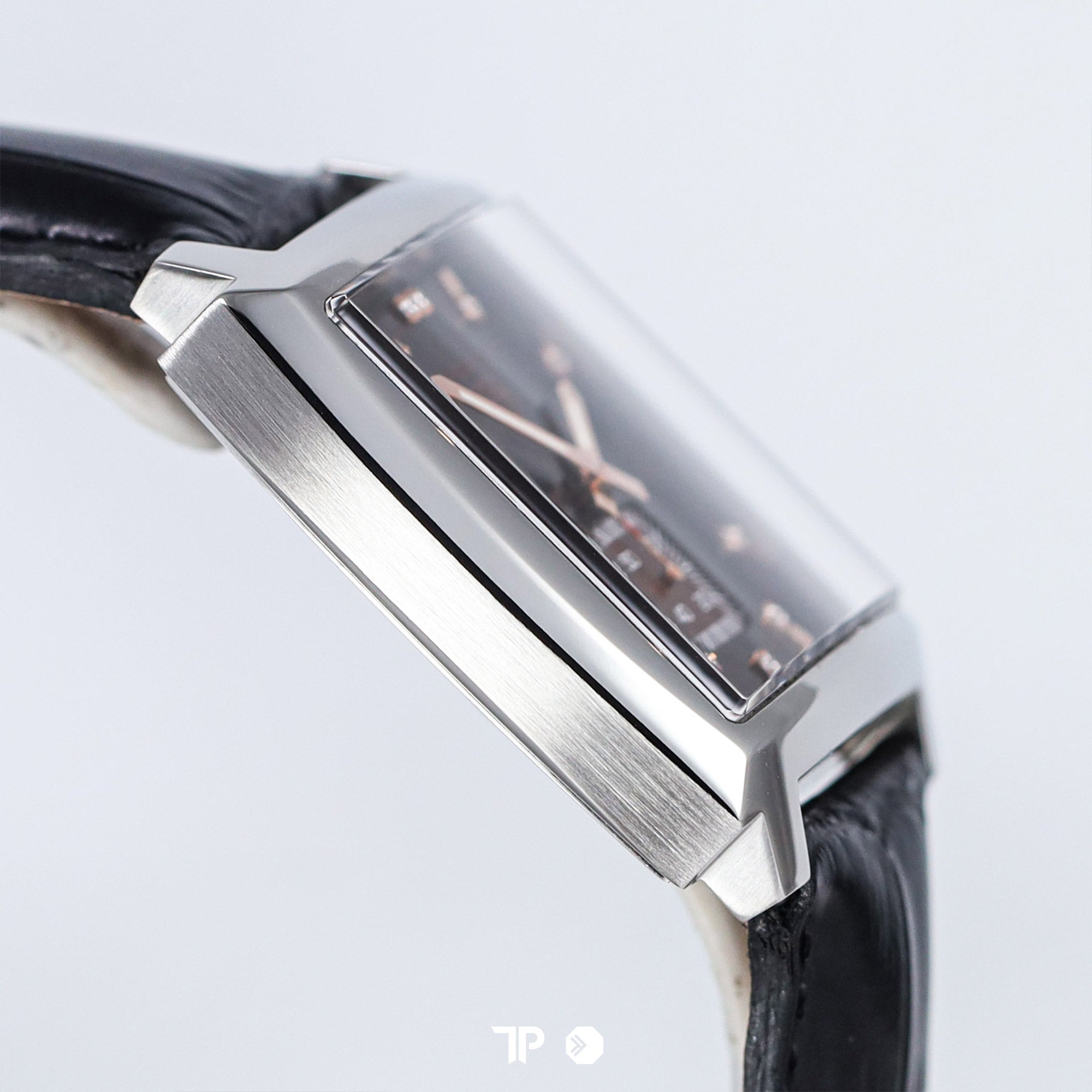 Monaco Choco Dial Quartz Watch 37mm