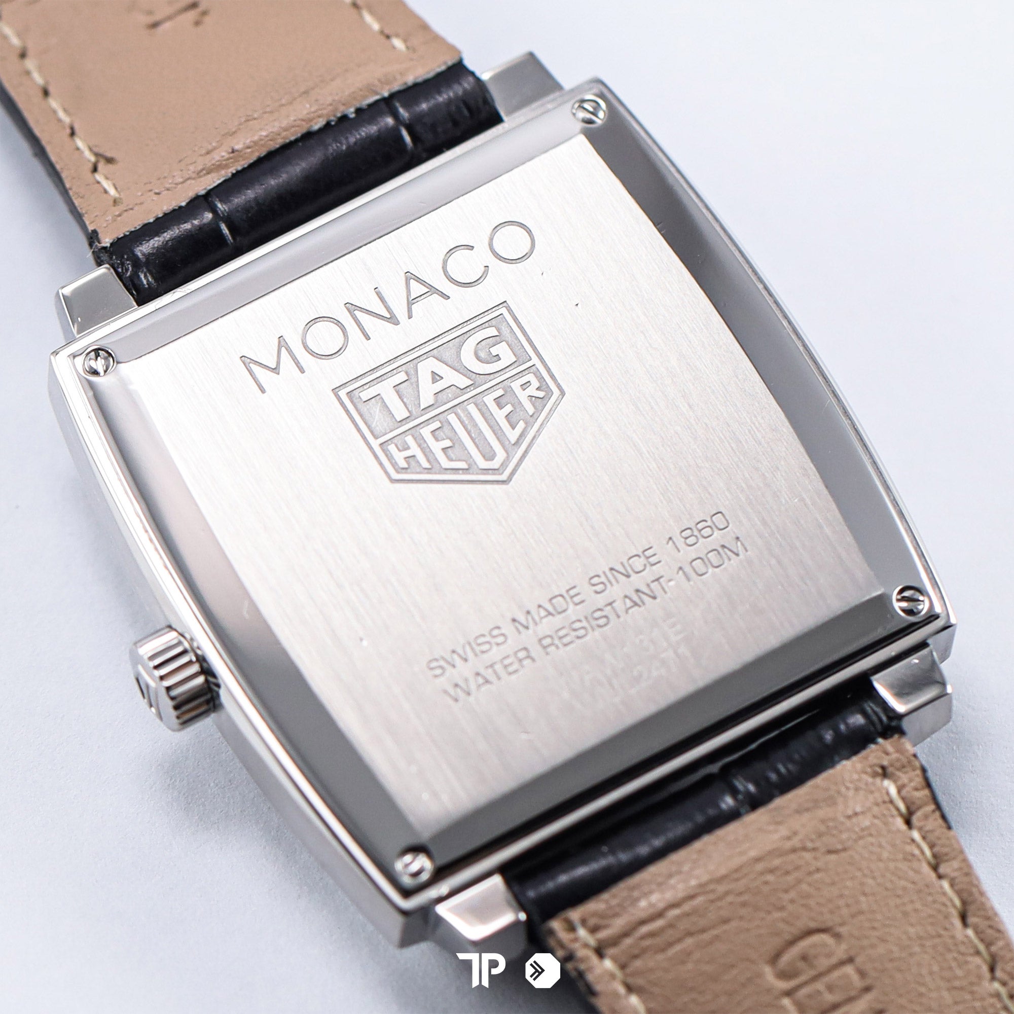 Monaco Choco Dial Quartz Watch 37mm