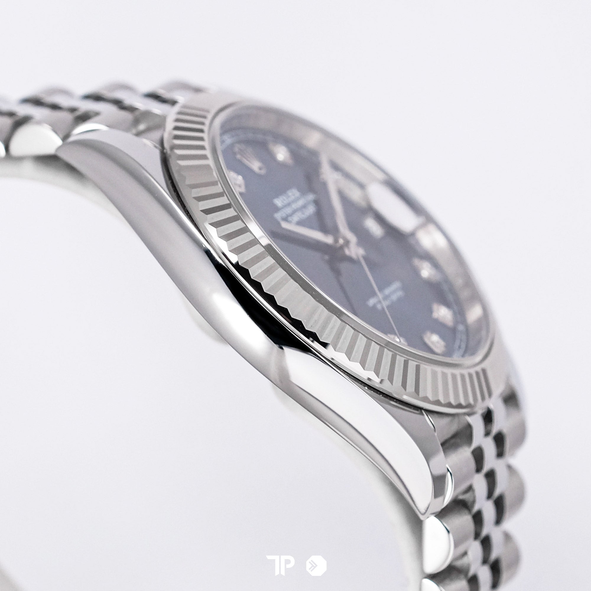 Datejust 41 Blue Dial Fluted Bezel Diamond Index NEW(2024)