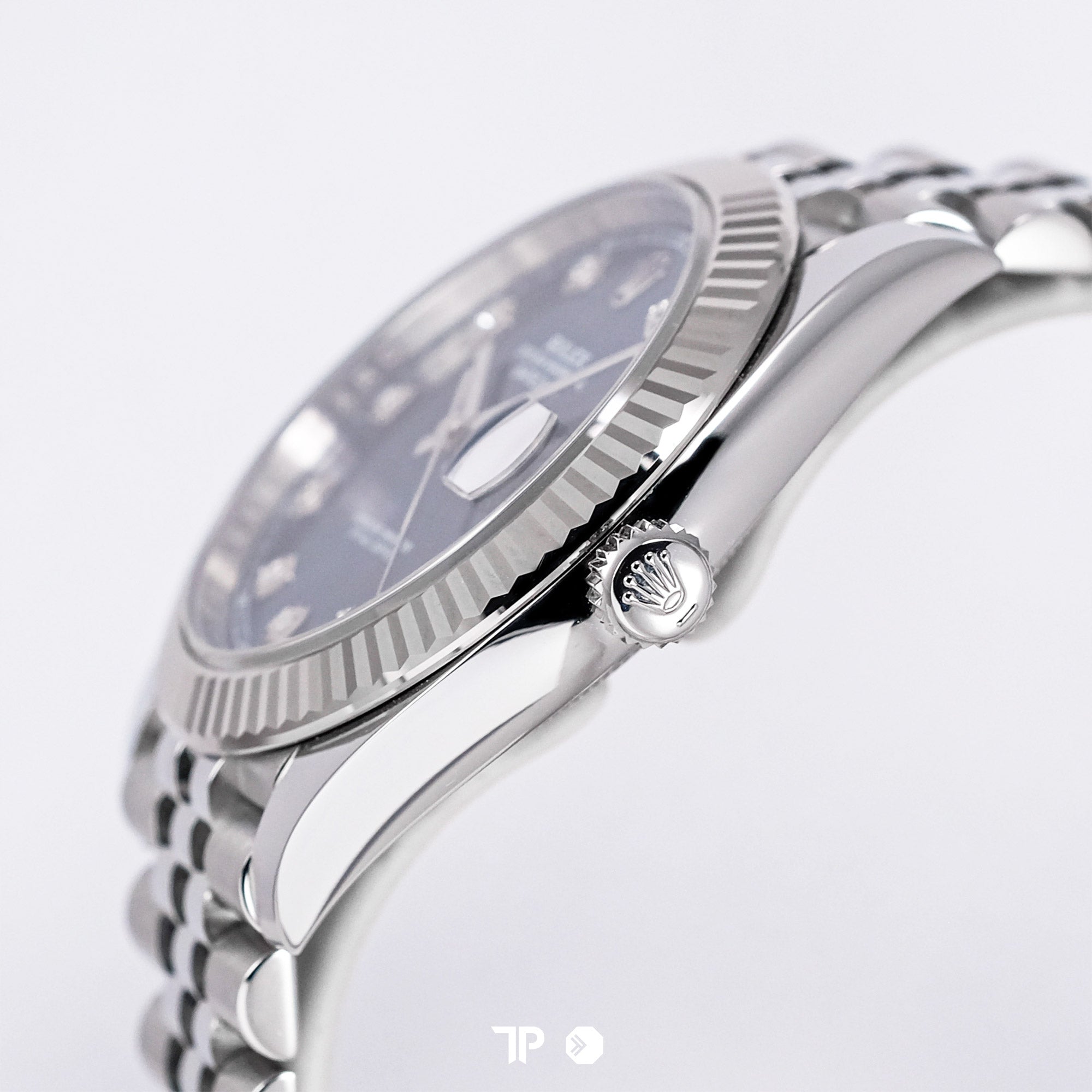 Datejust 41 Blue Dial Fluted Bezel Diamond Index NEW(2024)