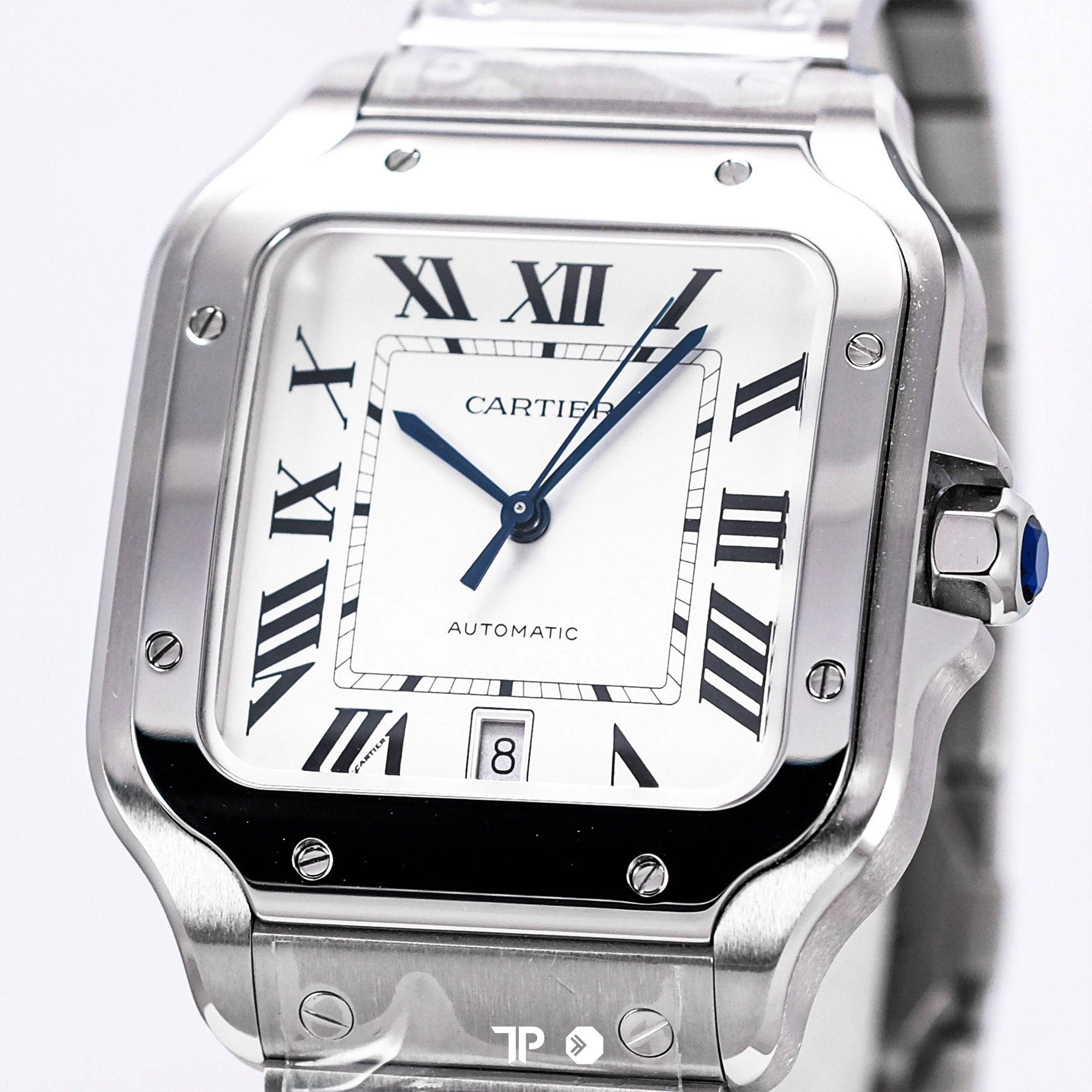 Santos De Cartier L White Dial NEW(2024)