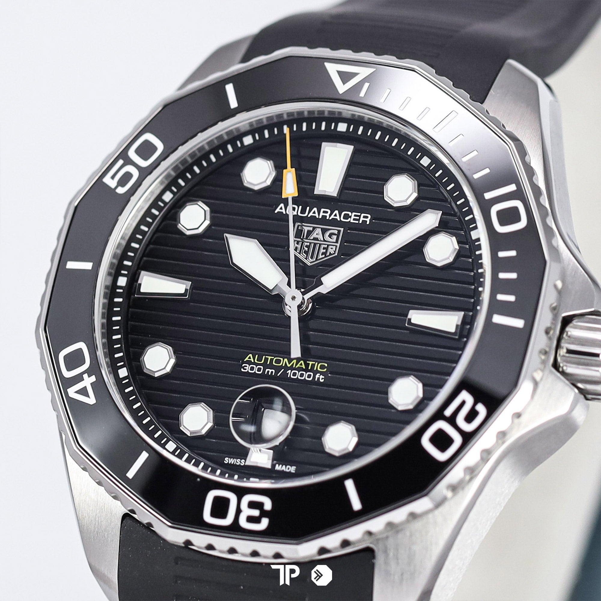 Aquaracer 300m Black Rubber 43mm NEW(2025)