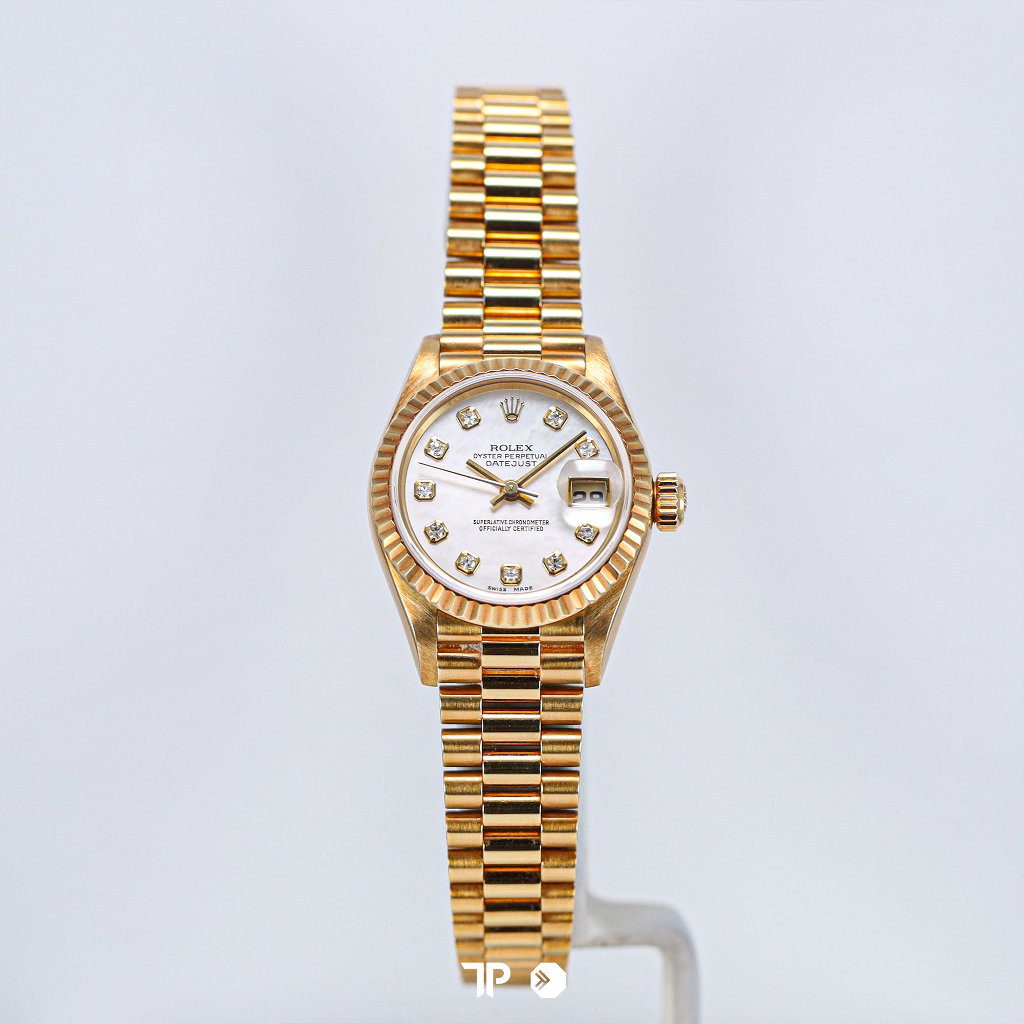 Datejust Lady 26 All Gold White MOP Dial (1999)