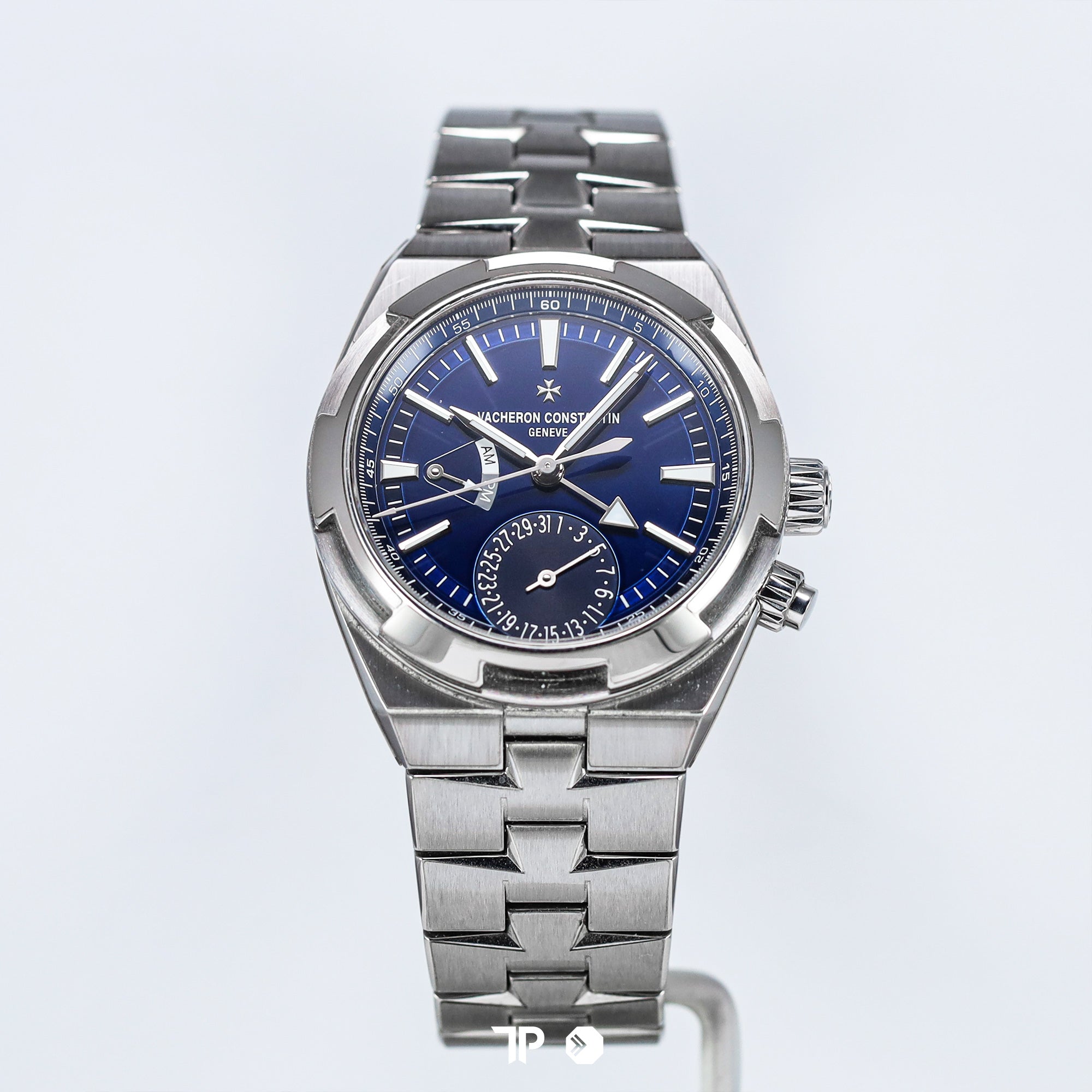 Overseas Blue Dial 5500v Dualtime (2018)