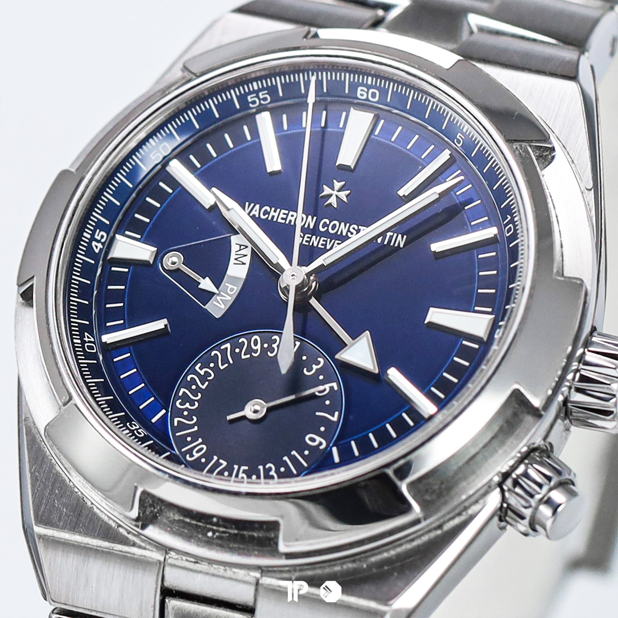 Overseas Blue Dial 5500v Dualtime (2018)