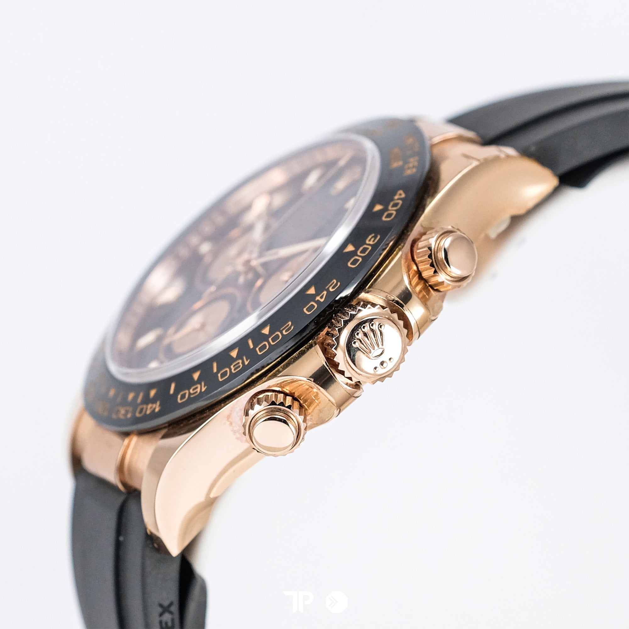 Daytona Rosegold Black Dial Oysterflex 40mm (2018)
