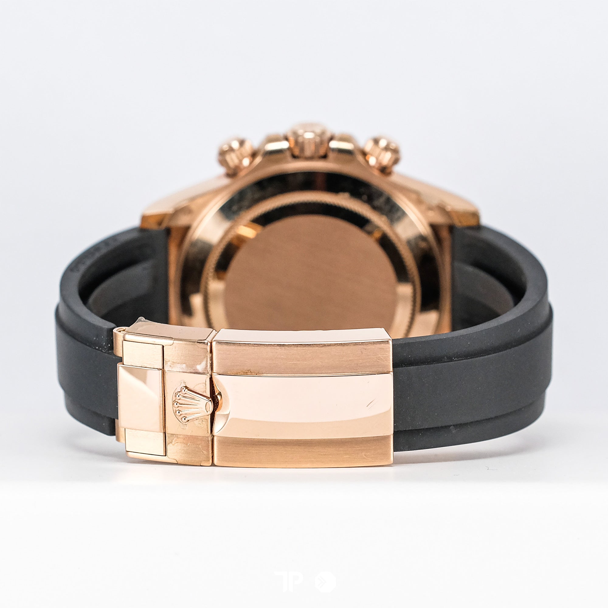 Daytona Rosegold Black Dial Oysterflex 40mm (2018)