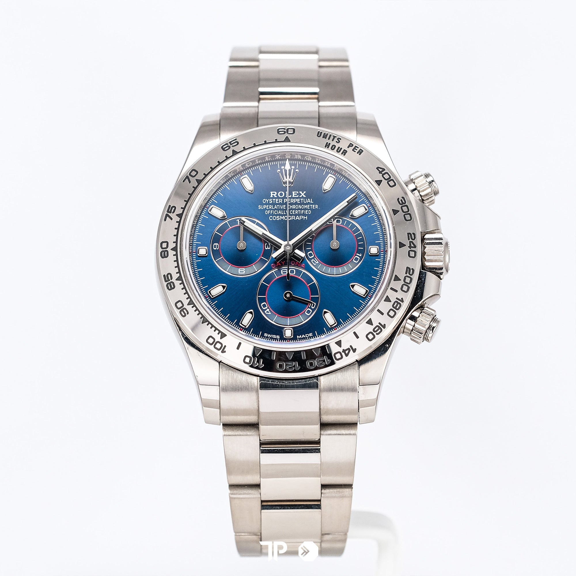 Daytona John Mayer Whitegold Blue Dial Oyster 40mm (2021)