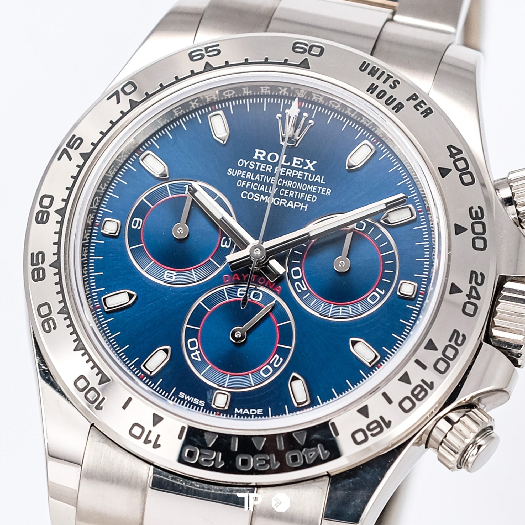 Daytona John Mayer Whitegold Blue Dial Oyster 40mm (2021)