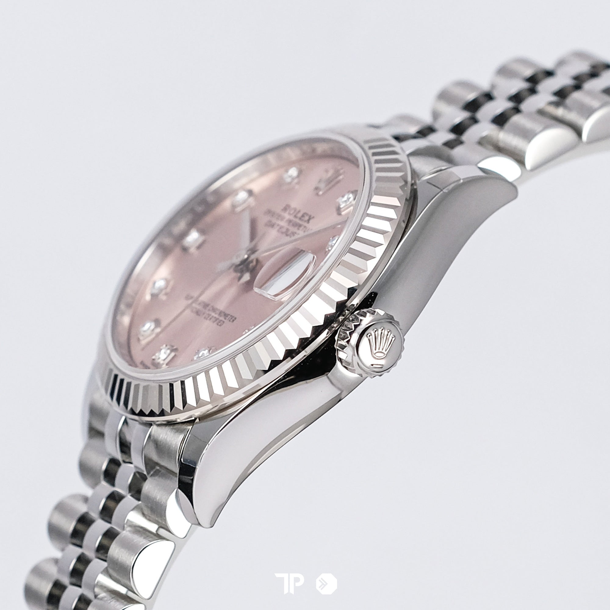 Datejust 31 Pink Dial 10 Diamond SS NEW(2025)
