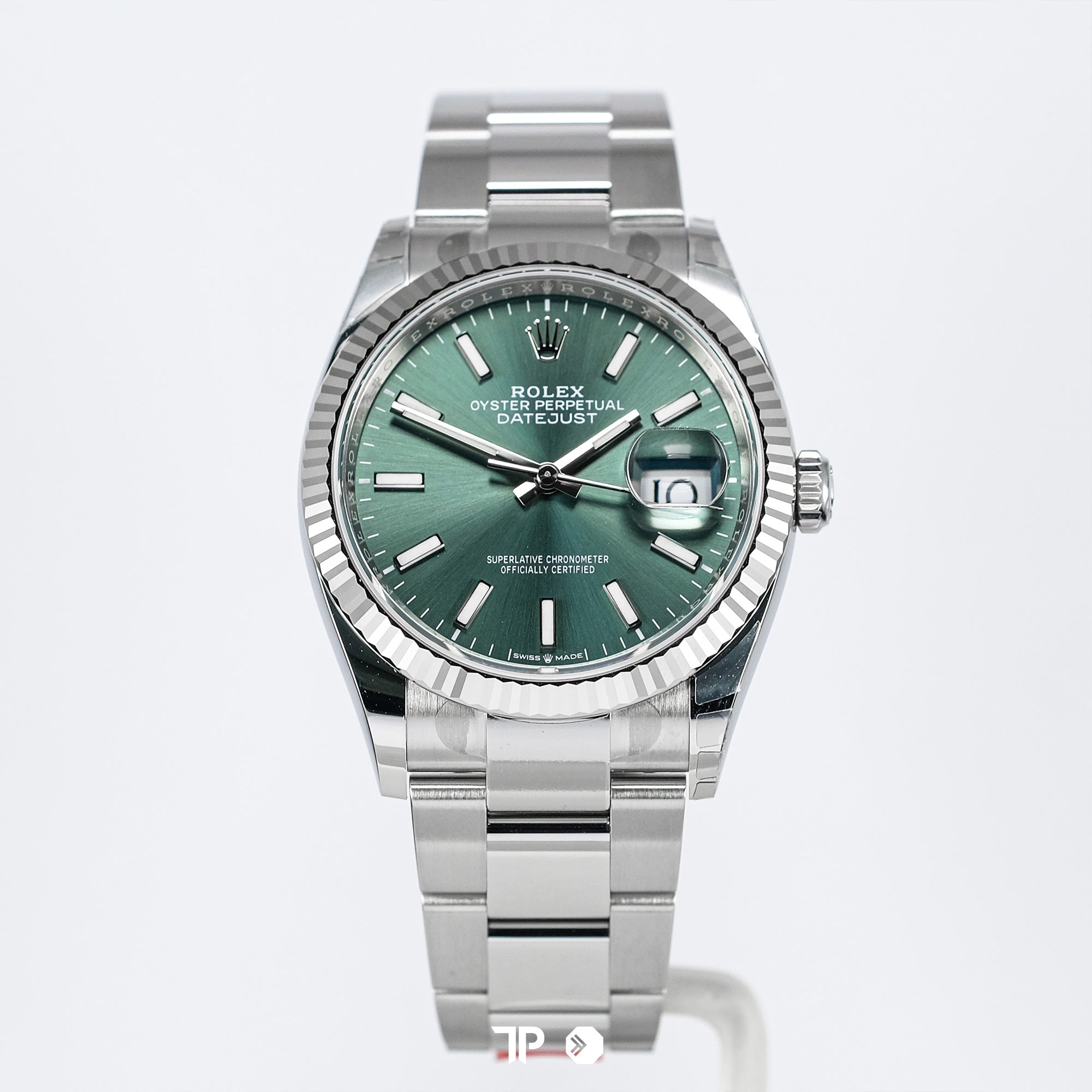 Datejust 36 Mint Green Dial Fluted Bezel Oyster Bracelet NEW(2025)