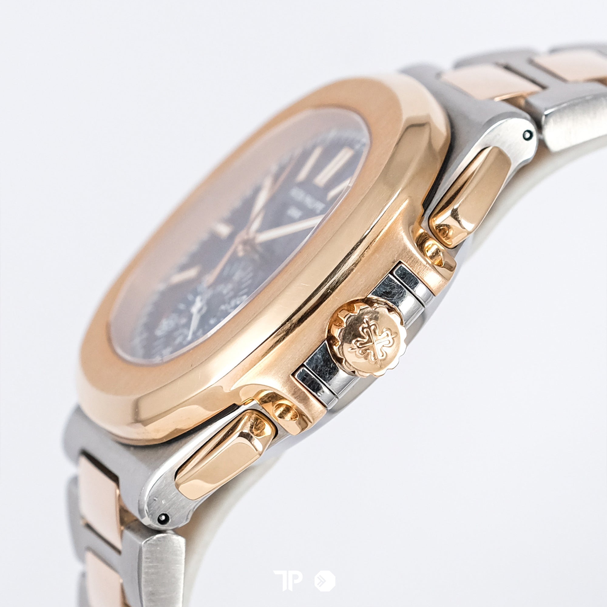 Nautilus 5980/1AR-001 Chronograph Rosegold Blue Dial 40.5mm (2014)