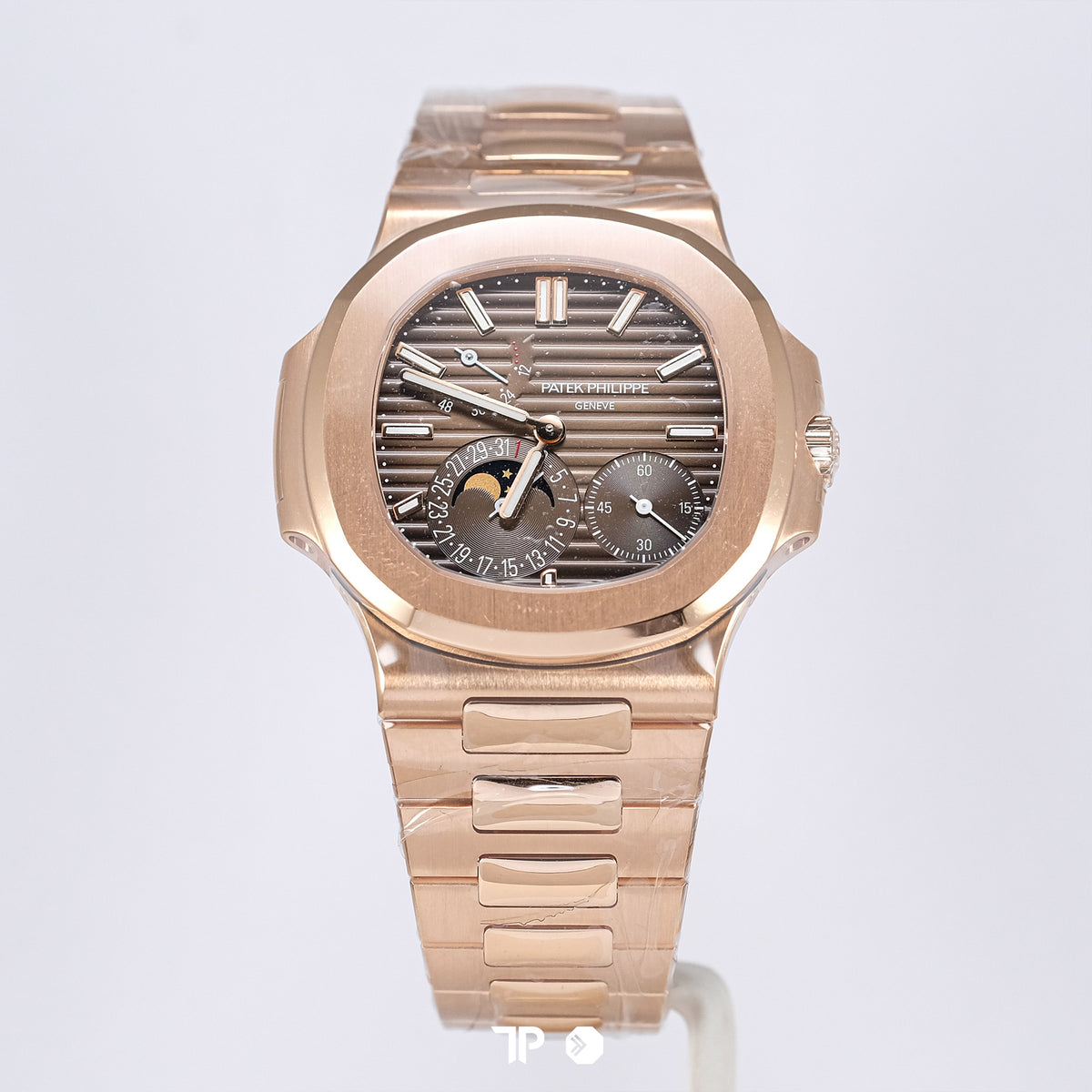 Nautilus 5712/1R-001 (Nautilus Moon phase) Full Gold Brown Dial NEW(2025)