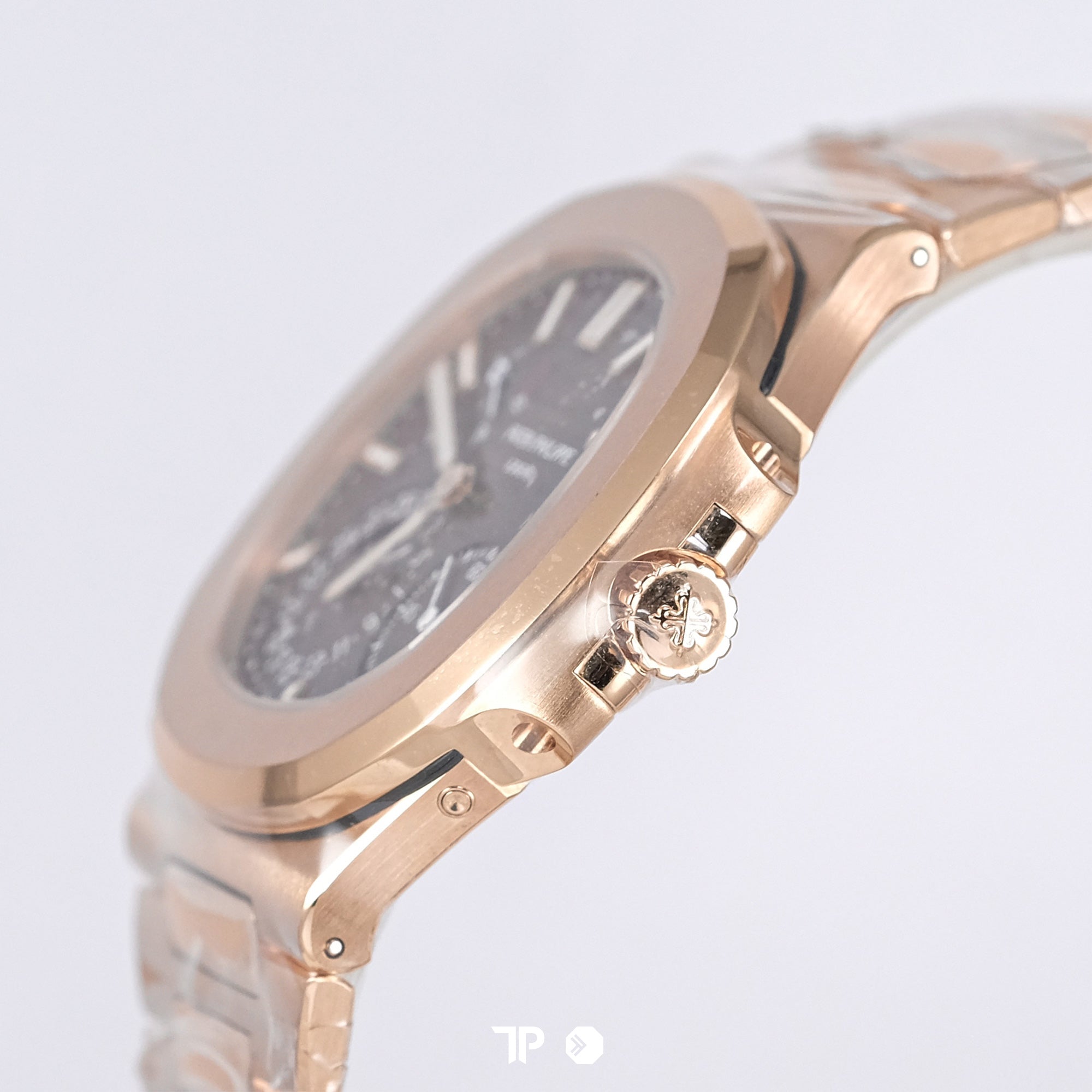 Nautilus 5712/1R-001 (Nautilus Moon phase) Full Gold Brown Dial NEW(2025)