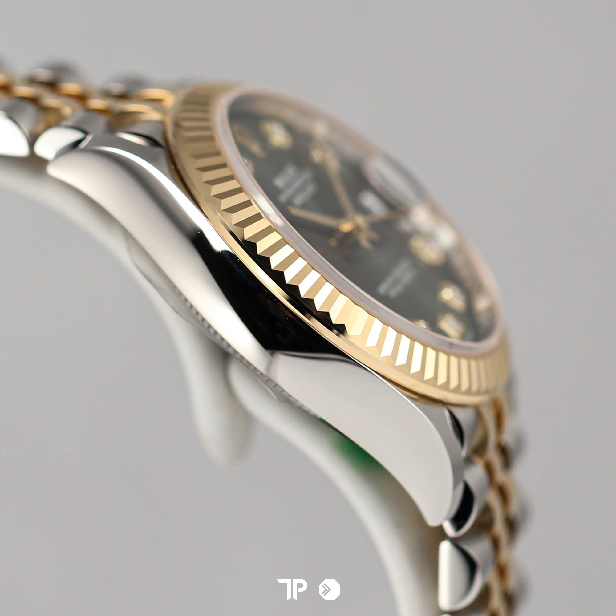 Datejust 31 Two Tone Yellow Gold Green Diamond Dial NEW (2024)