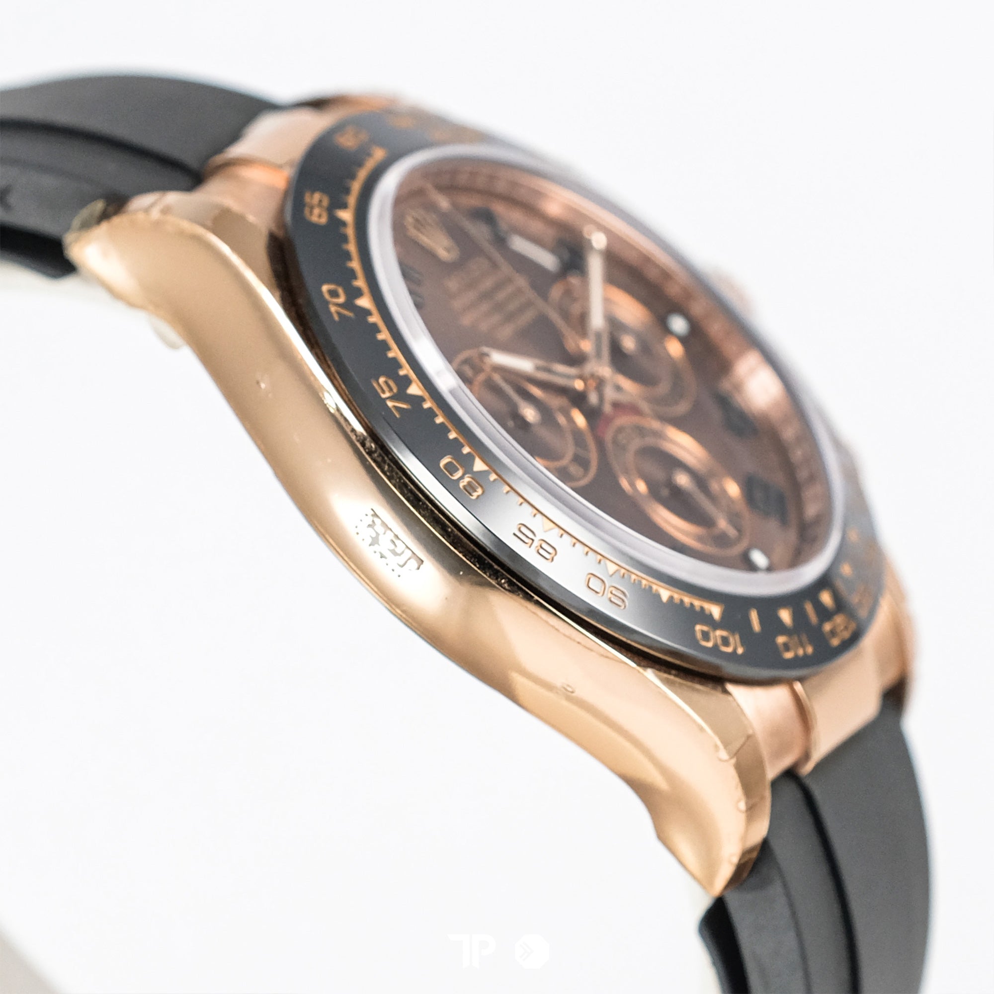 Daytona Chocolate Arabic Oysterflex Rose Gold Ceramic Bezel (2018)