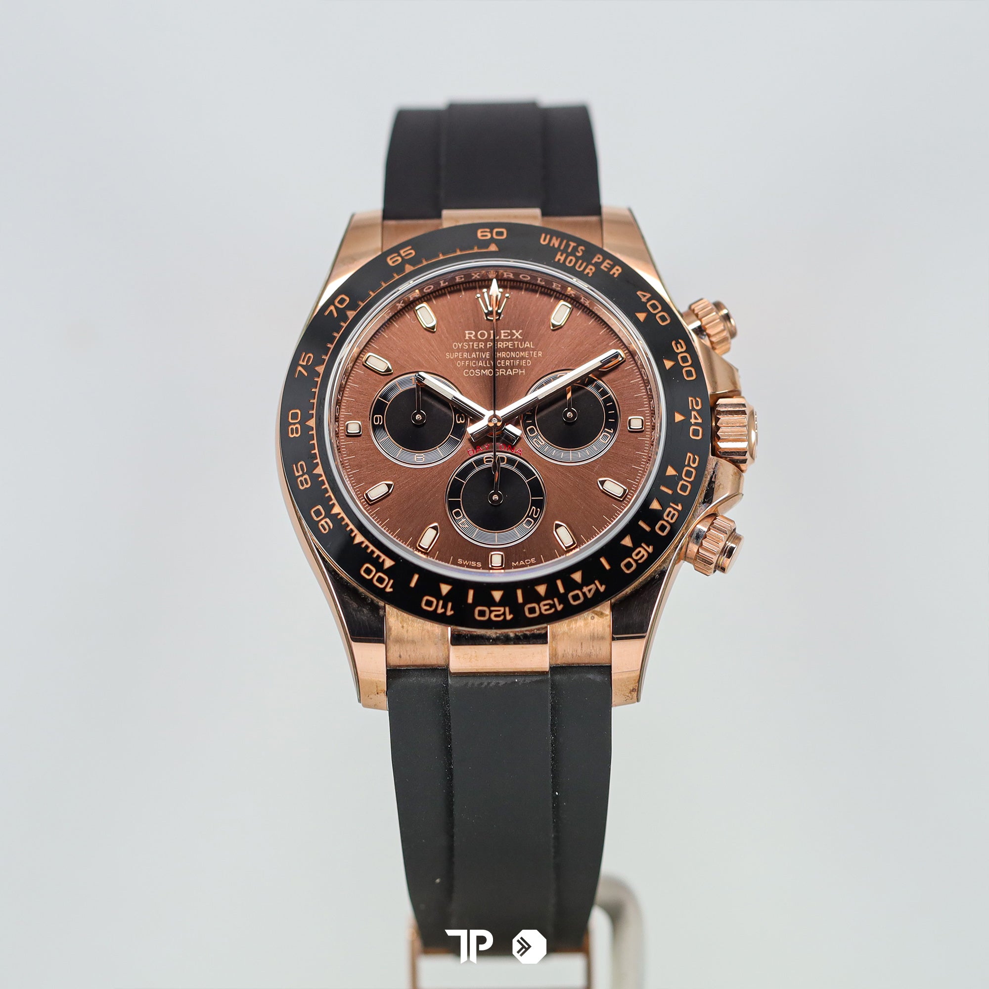 Daytona Chocolate Oysterflex Rose Gold Ceramic Bezel (2022)