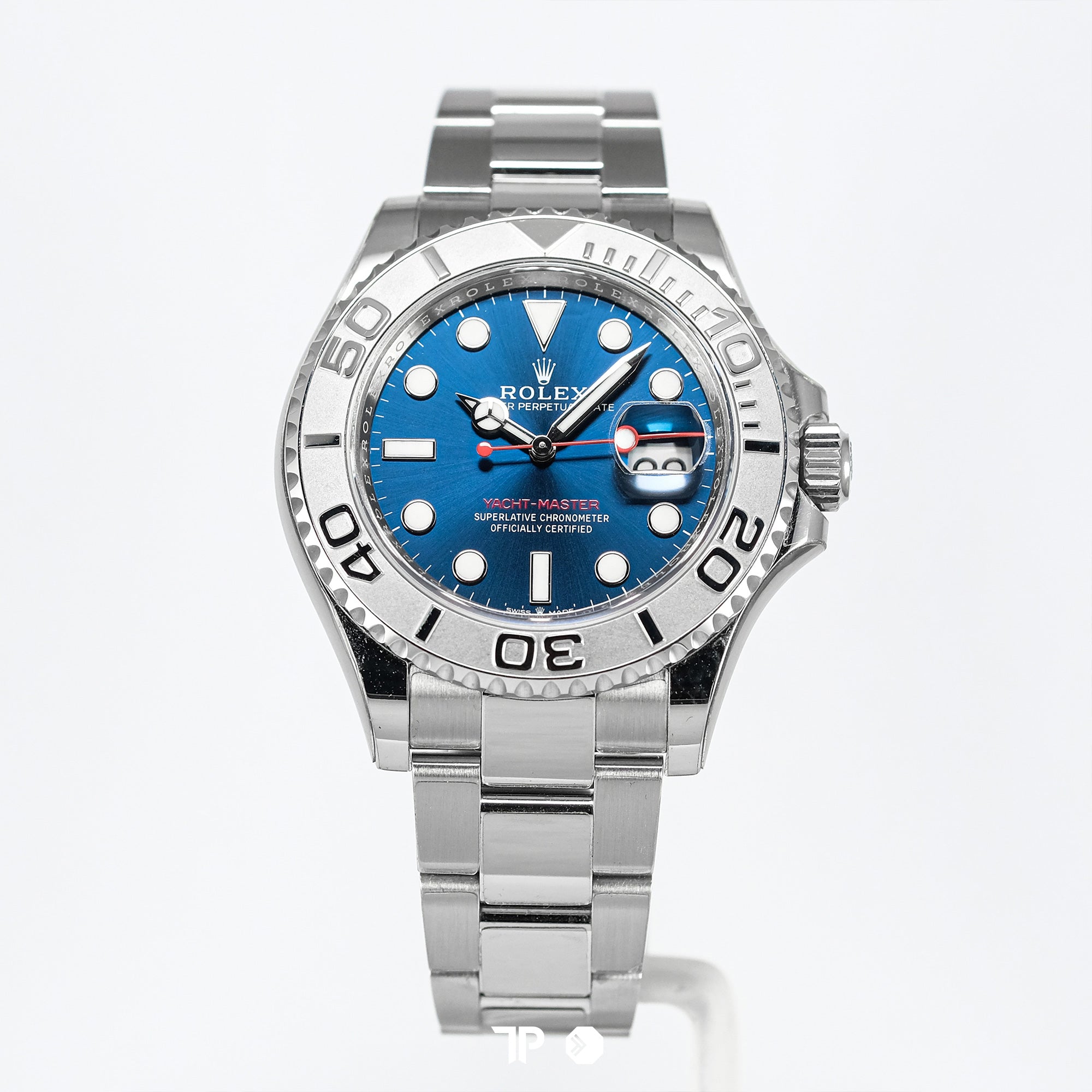 Yacht-Master 40mm Blue Dial Platinum Bezel (2024)