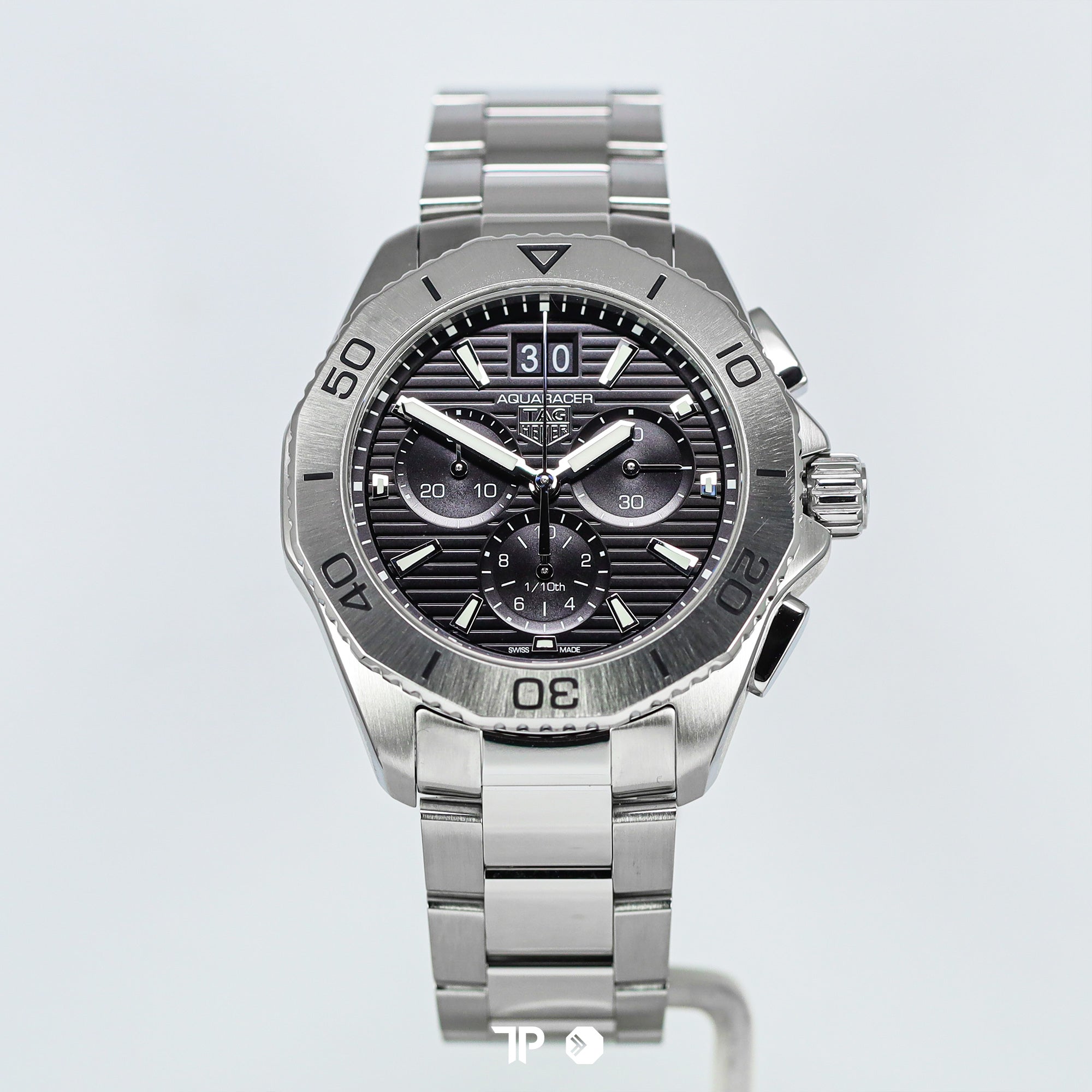 Aquaracer Chronograph Quartz Black Dial 40mm (2024)