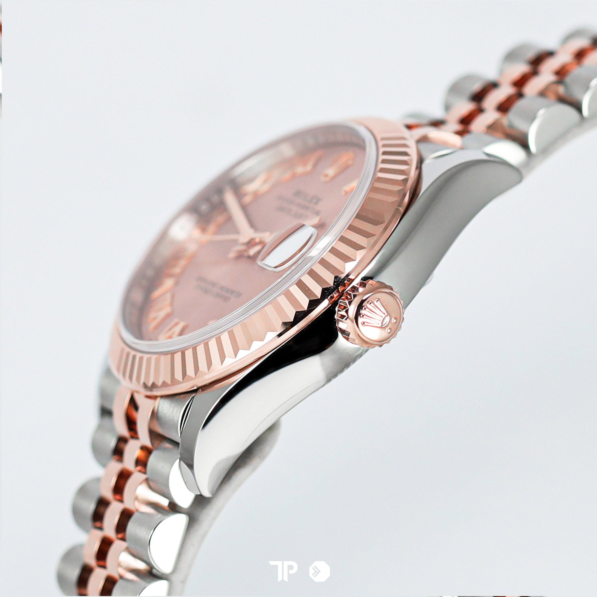 Datejust 31 Two Tone Rose Gold Pink Dial Jubilee NEW (2025)