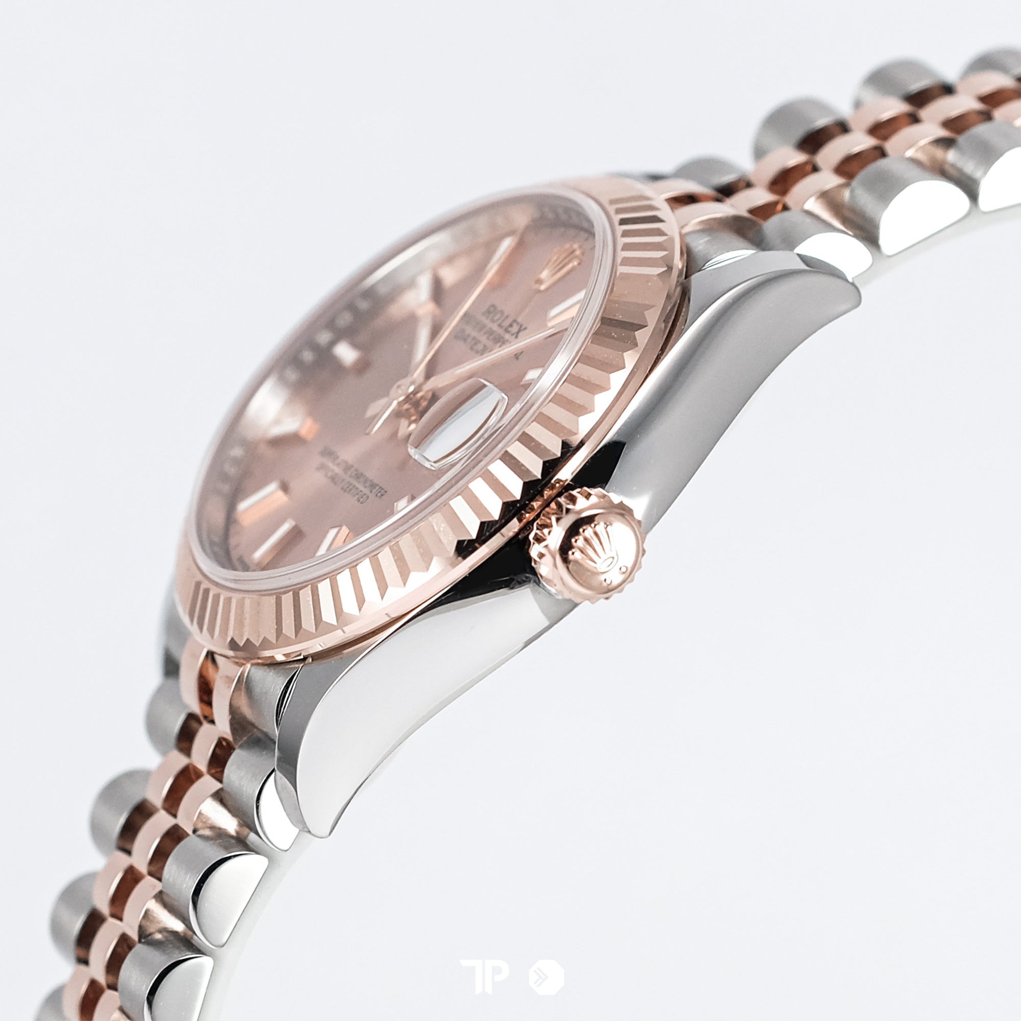 Datejust 31 Two Tone Rose Gold Pink Dial Jubilee NEW (2025)