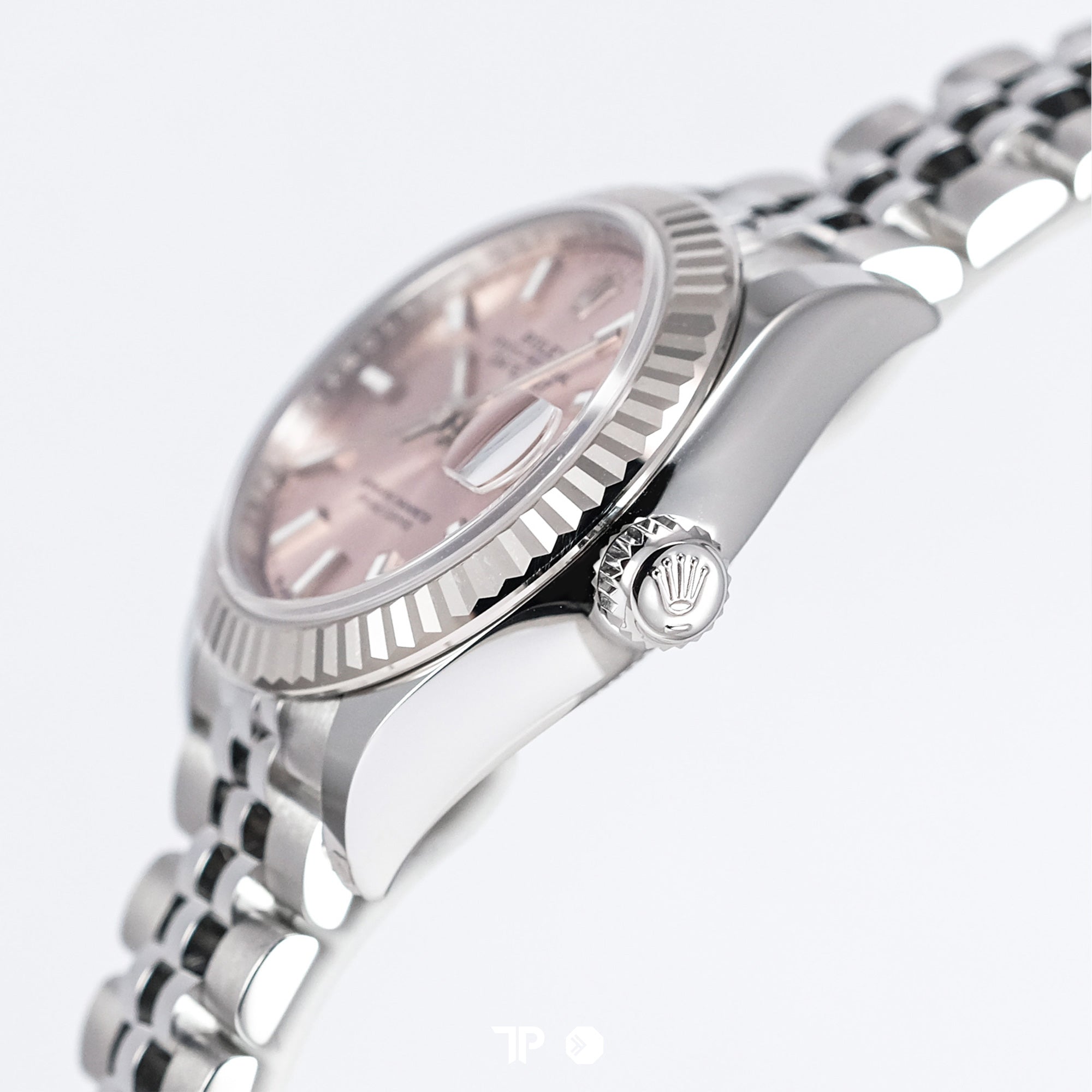 Datejust 28 Pink Dial Fluted Bezel Jubilee NEW(2025)