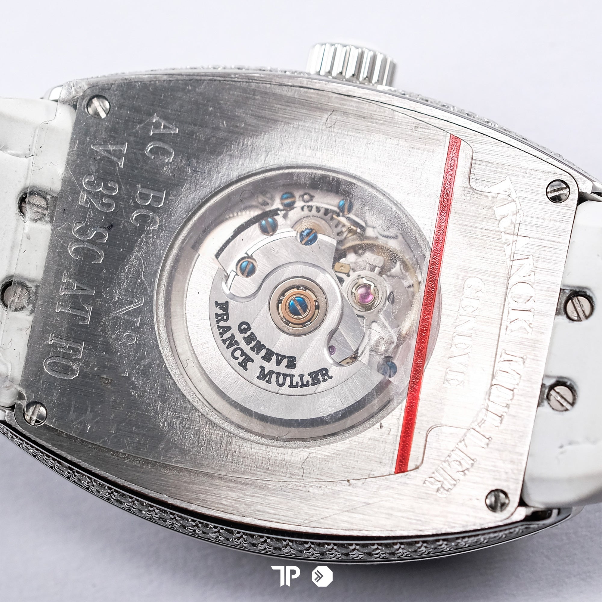 Vanguard V32 White Diamond Dial White Leather with Rubber Strap (2023)