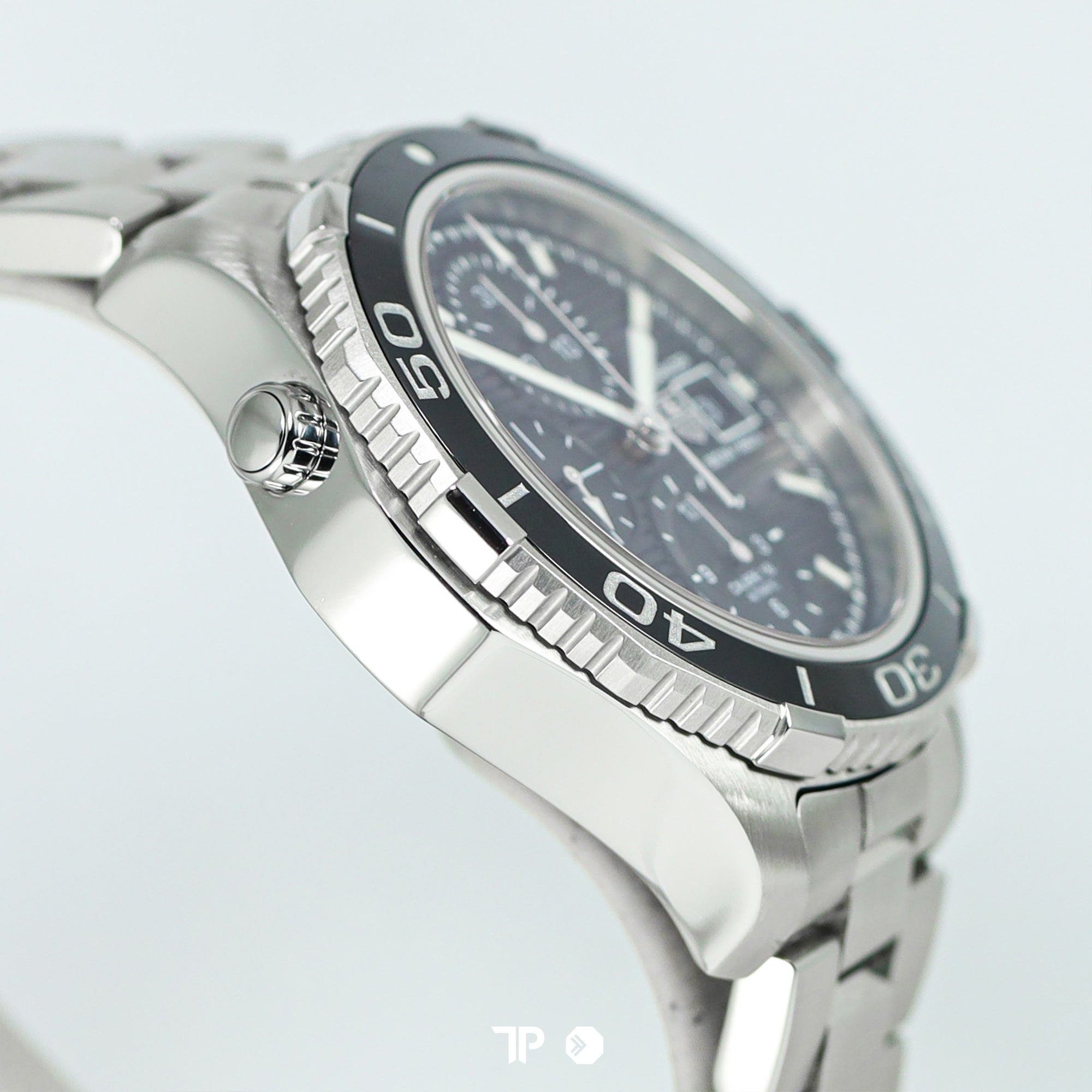 Aquaracer 500m Cal 16 Chronograph Ceramic Bezel 43mm (2015)