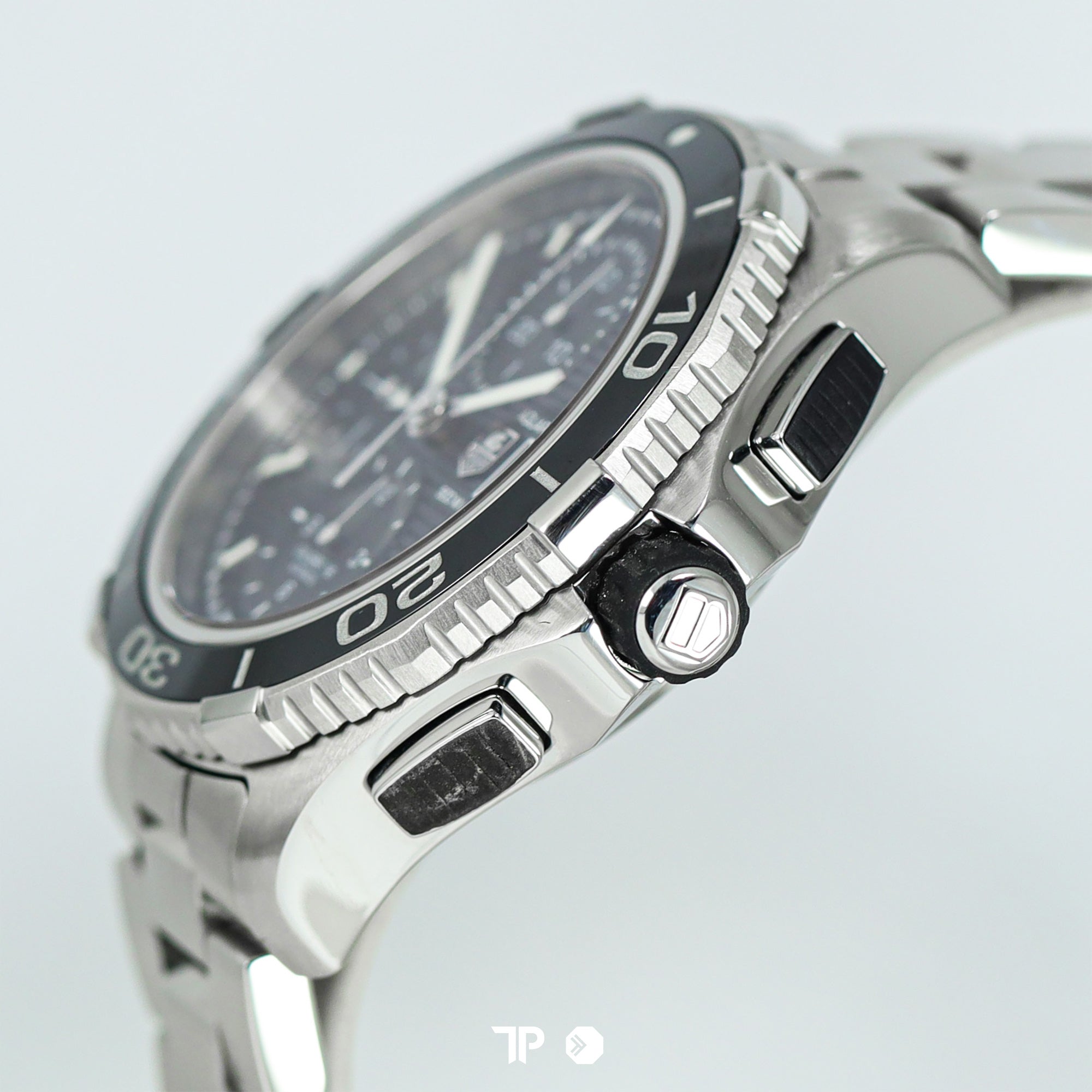Aquaracer 500m Cal 16 Chronograph Ceramic Bezel 43mm (2015)