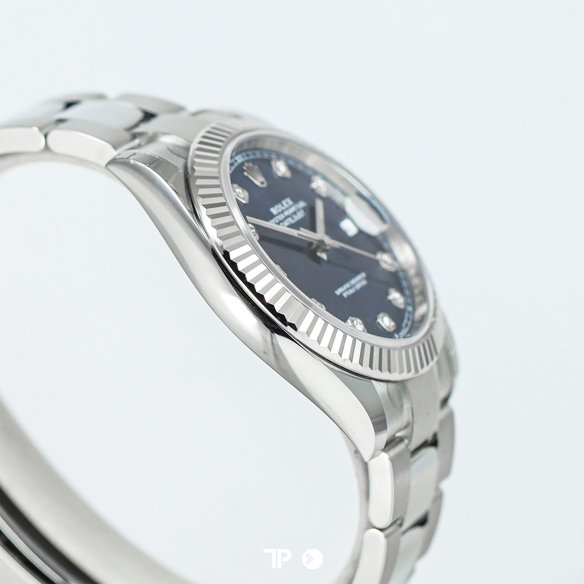 Datejust 41 Blue Dial Fluted Bezel Diamond Index NEW(2022)