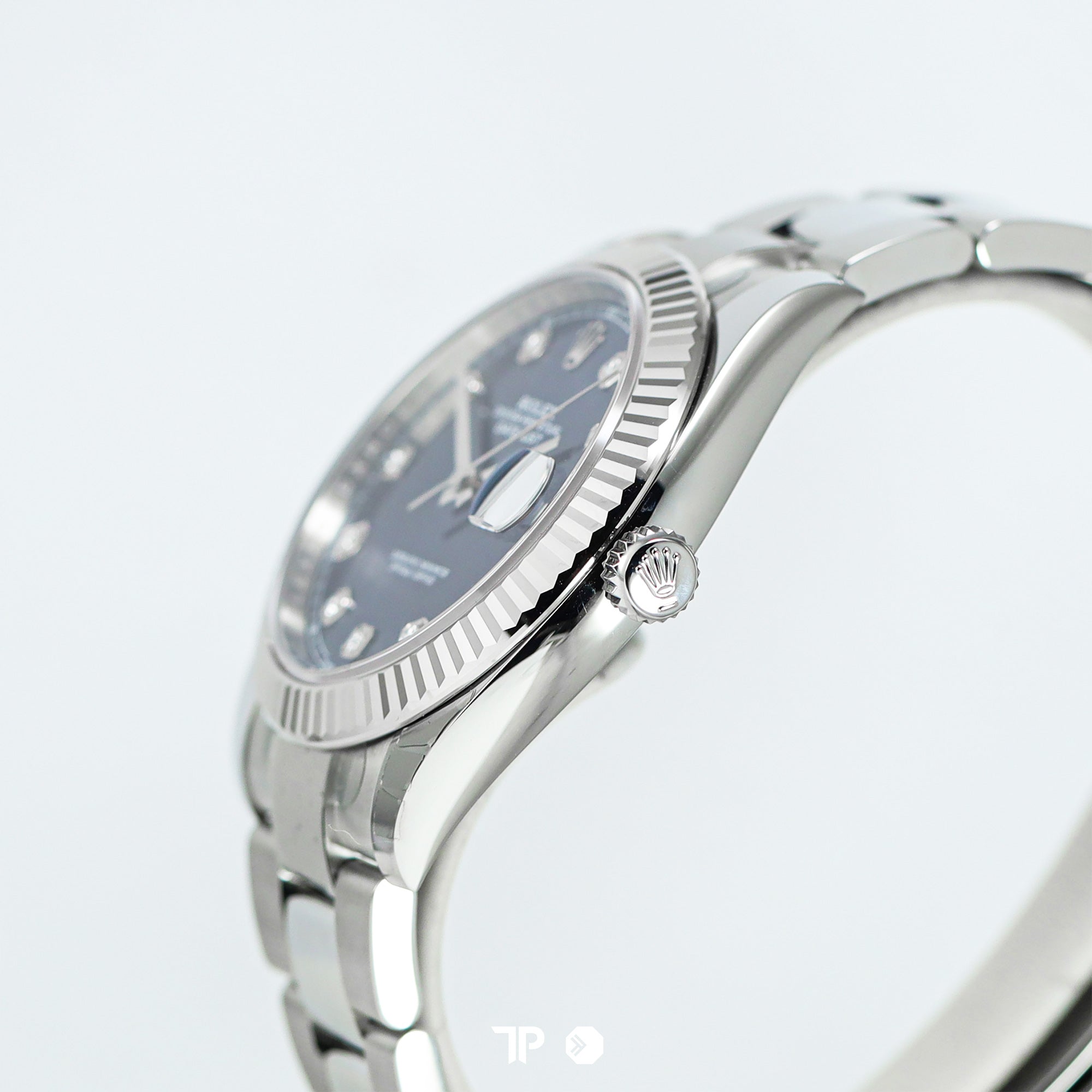 Datejust 41 Blue Dial Fluted Bezel Diamond Index NEW(2022)