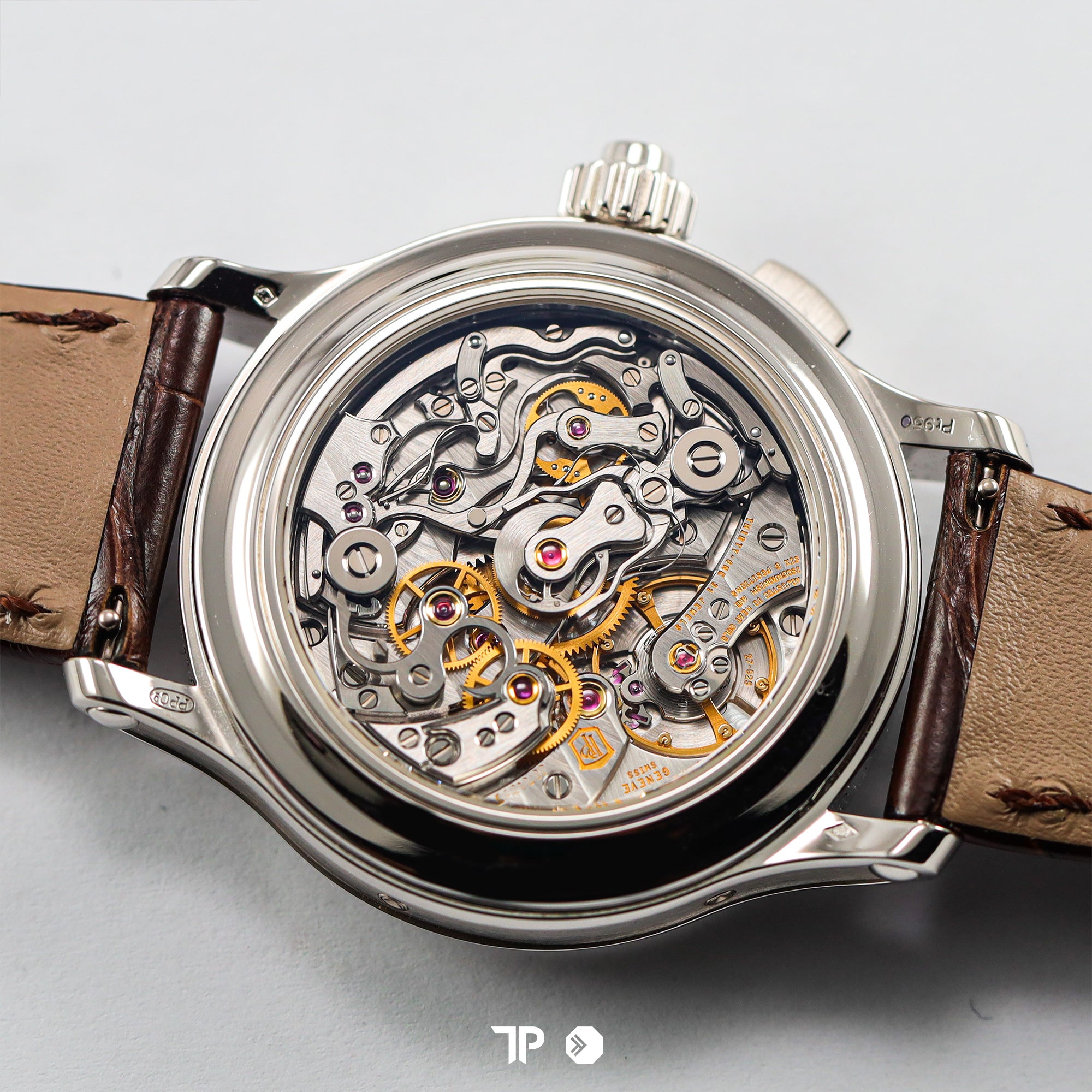 5372P Perpetual Calendar Chronograph Split-Seconds Platinum Salmon Dial 38.3mm (2020)