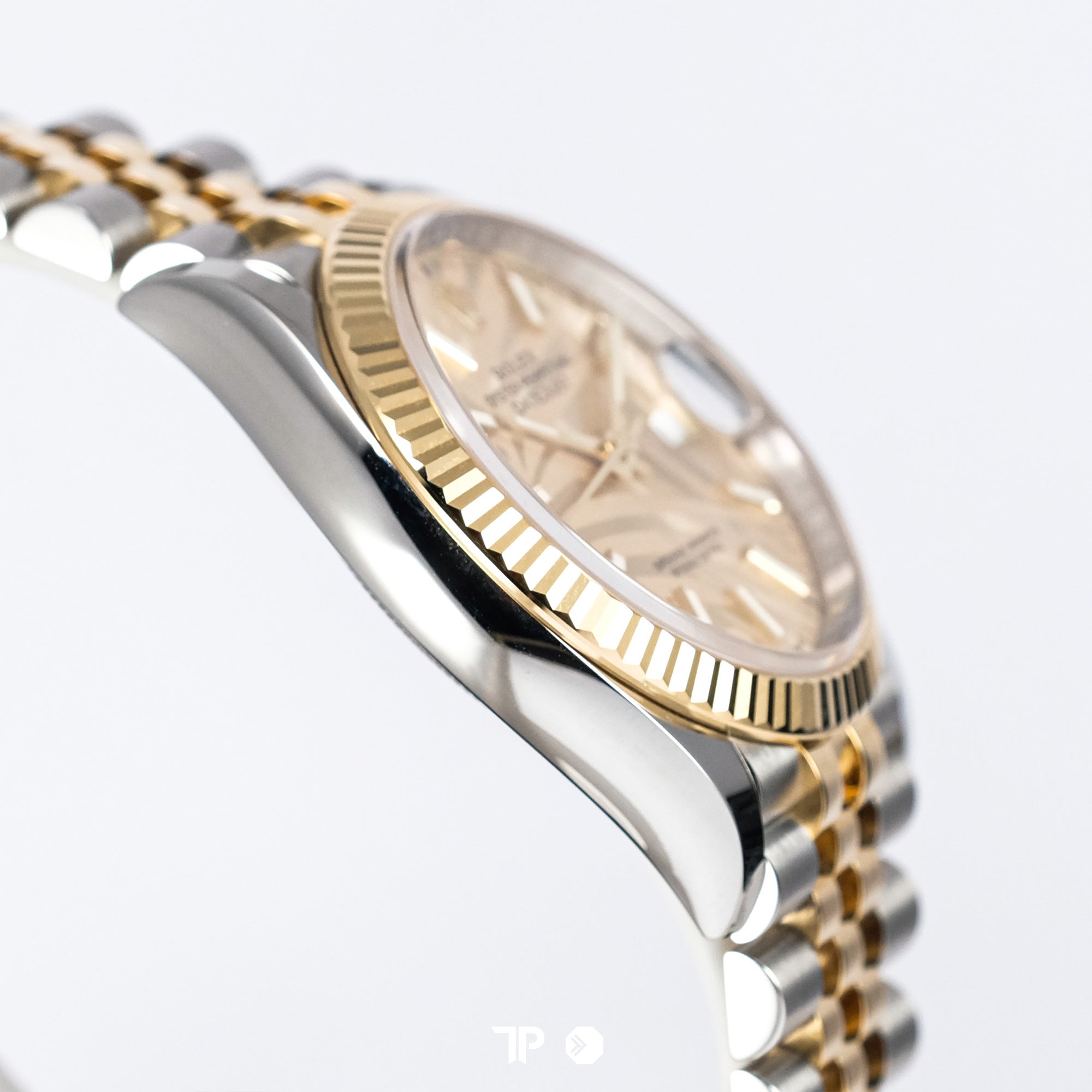 Datejust 36 Two Tone Yellow Gold Palm Champagne Dial (2021)