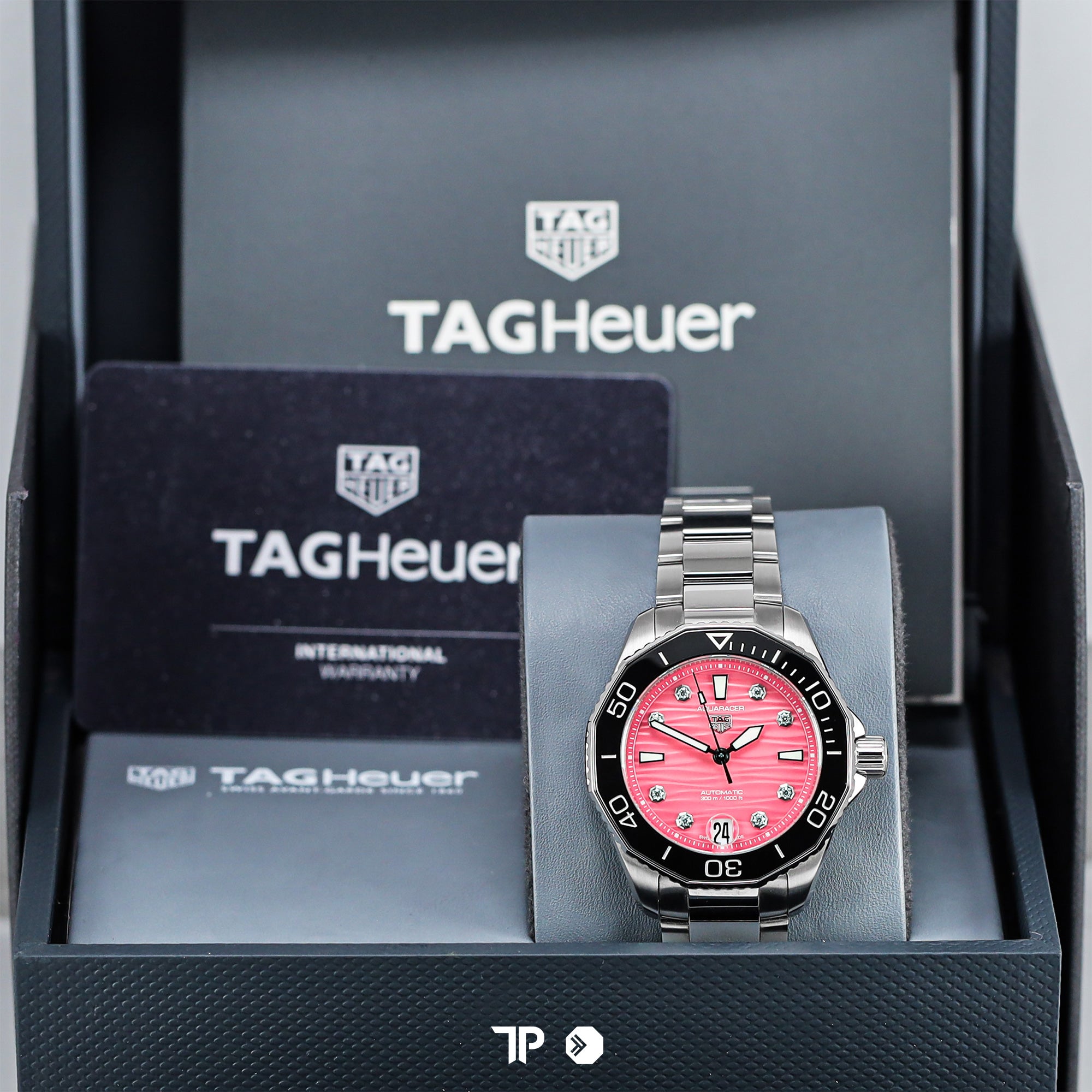 Aquaracer Lady Professional 300 Automatic Pink Dial Diamond Index 36mm (2022)