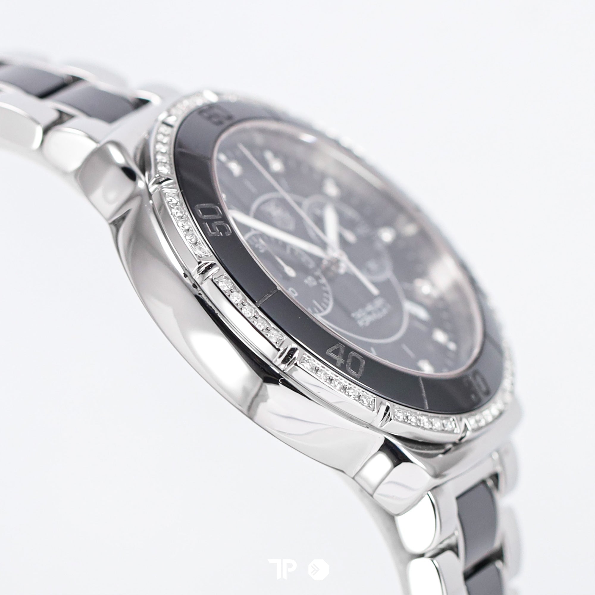 Formula 1 Lady Black Diamond Ceramic 41mm